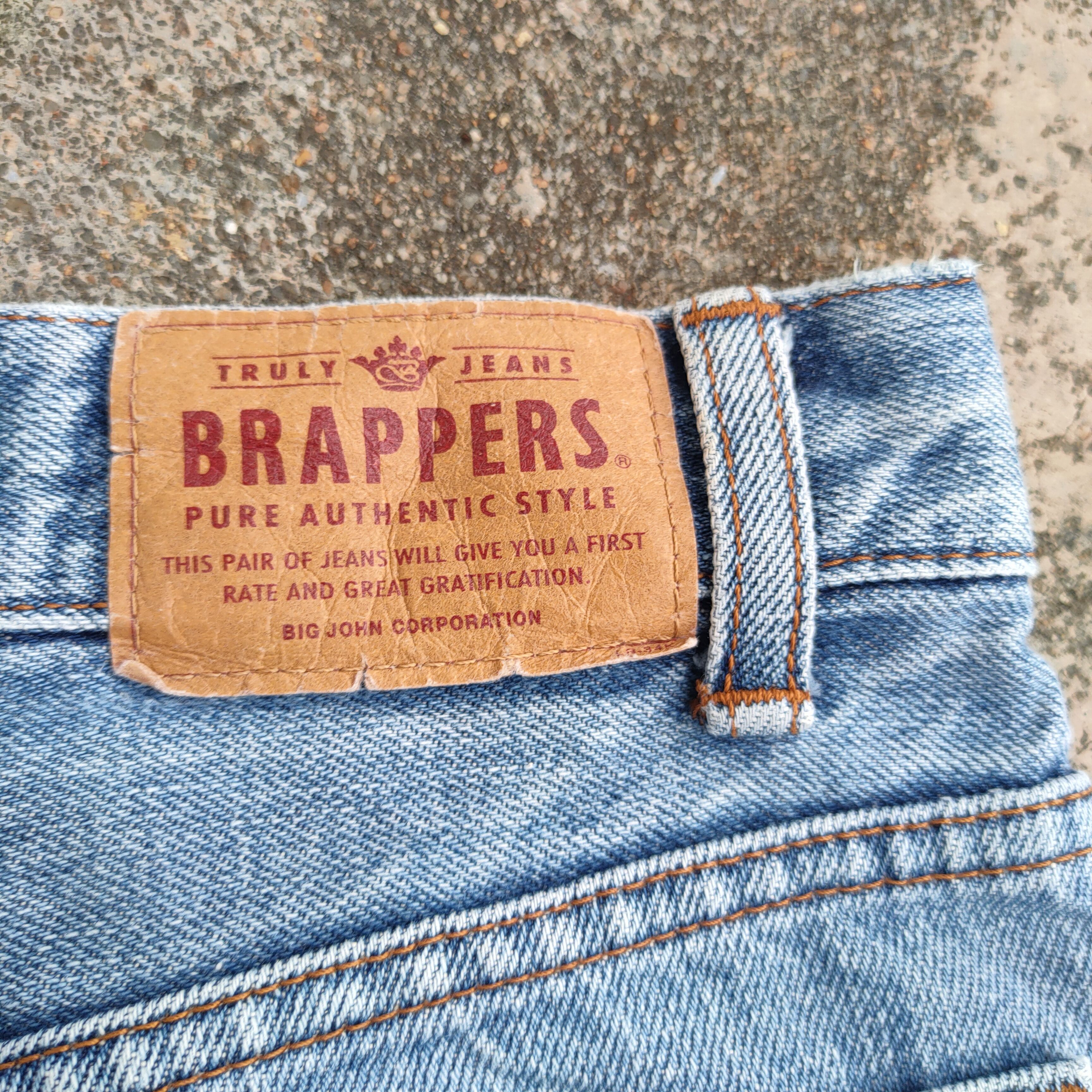 Japanese Brand × Jean × Vintage VINTAGE BRAPPERS FLARE FADED JEANS DENIM PANTS Size US 29 - 11 Thumbnail