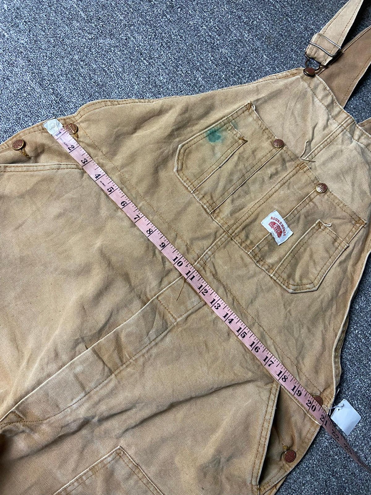 Japanese Brand Round House Brand Workwear Overalls (153) Size US 42 / EU 58 - 5 Thumbnail