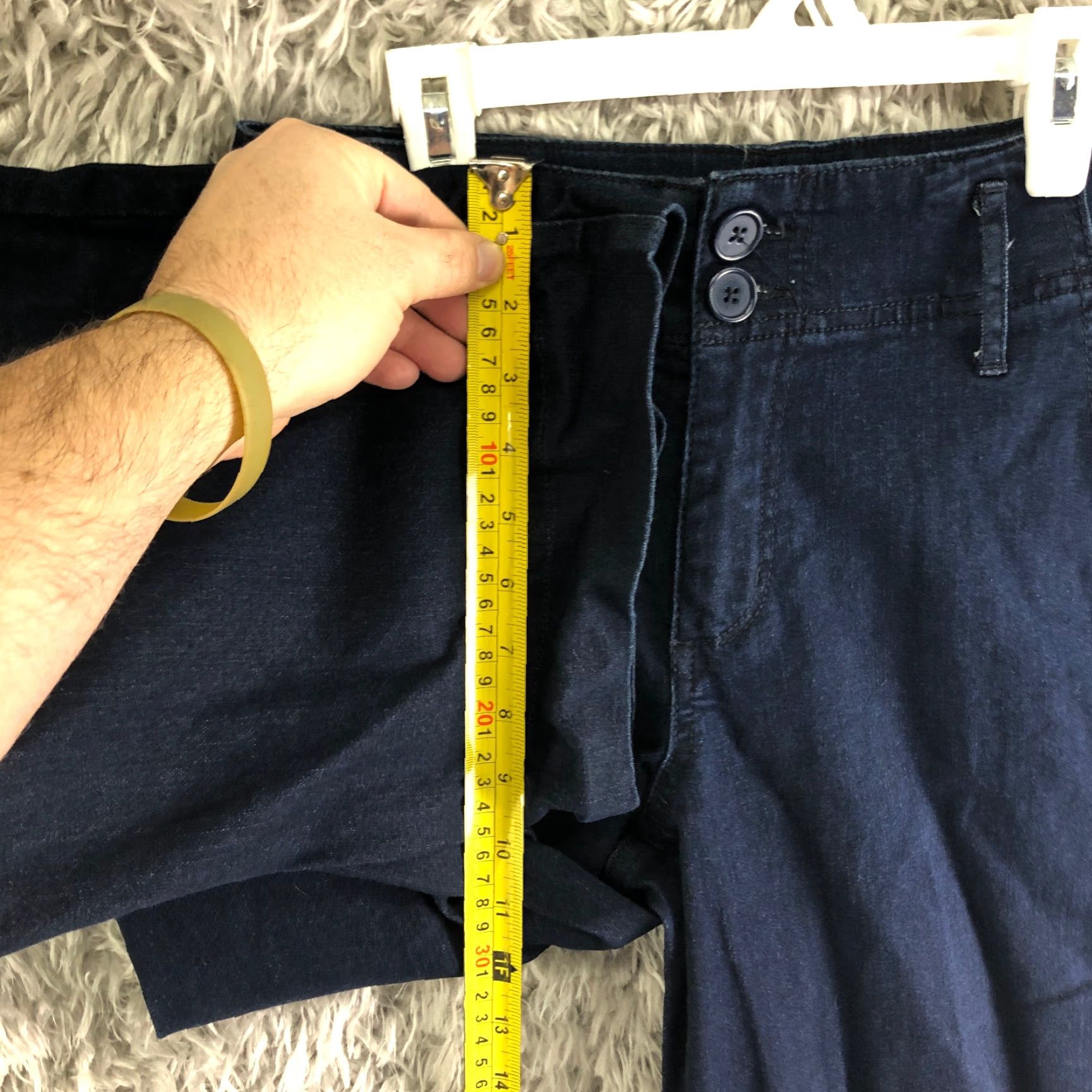 Vintage a. new day Womens Size 2 Mid Rise Wide Leg Medium Wash Blue Denim Jeans Size 26" / US 2 / IT 38 - 4 Thumbnail