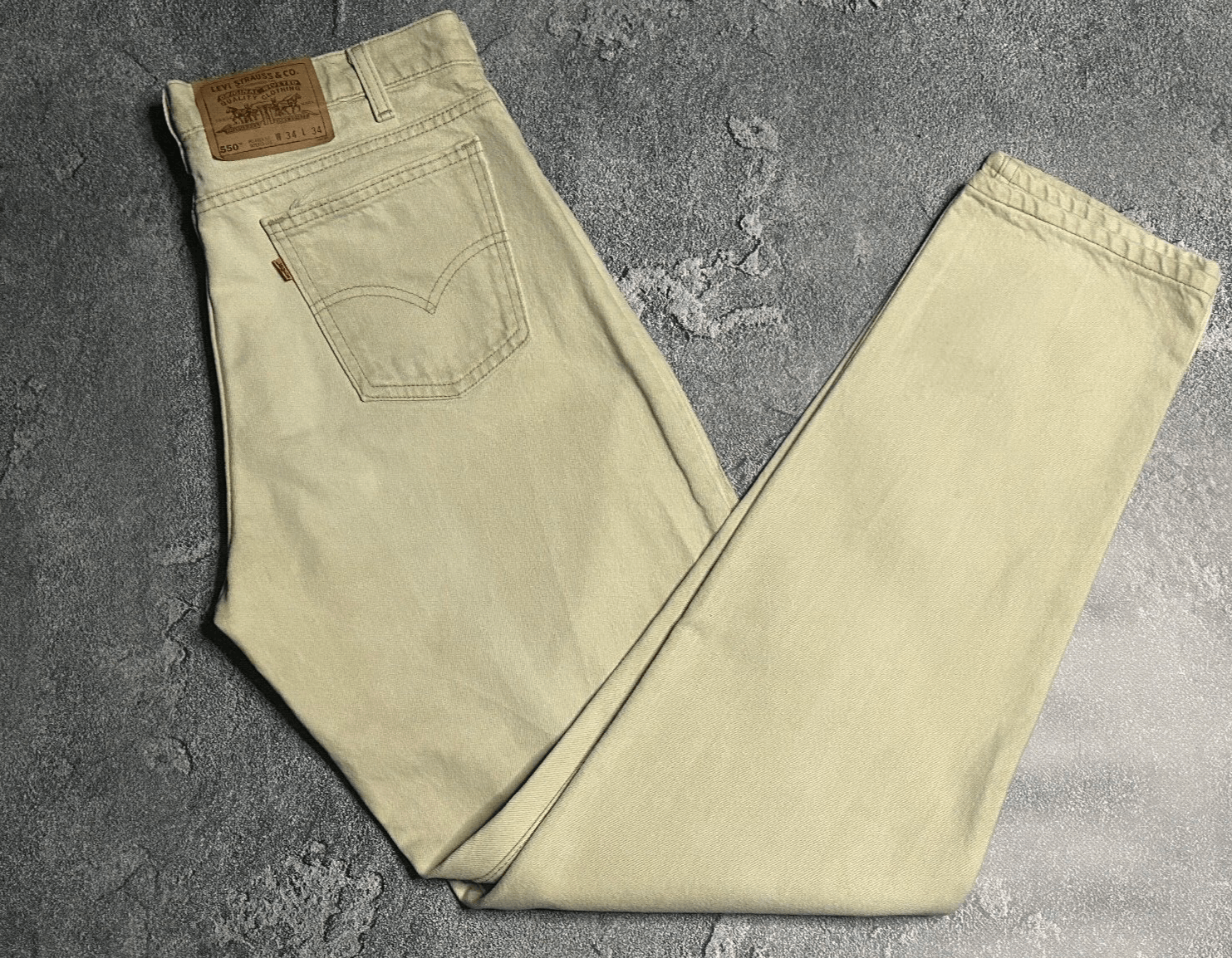 vintage Levi's 550 USA men's jeans W34 L34