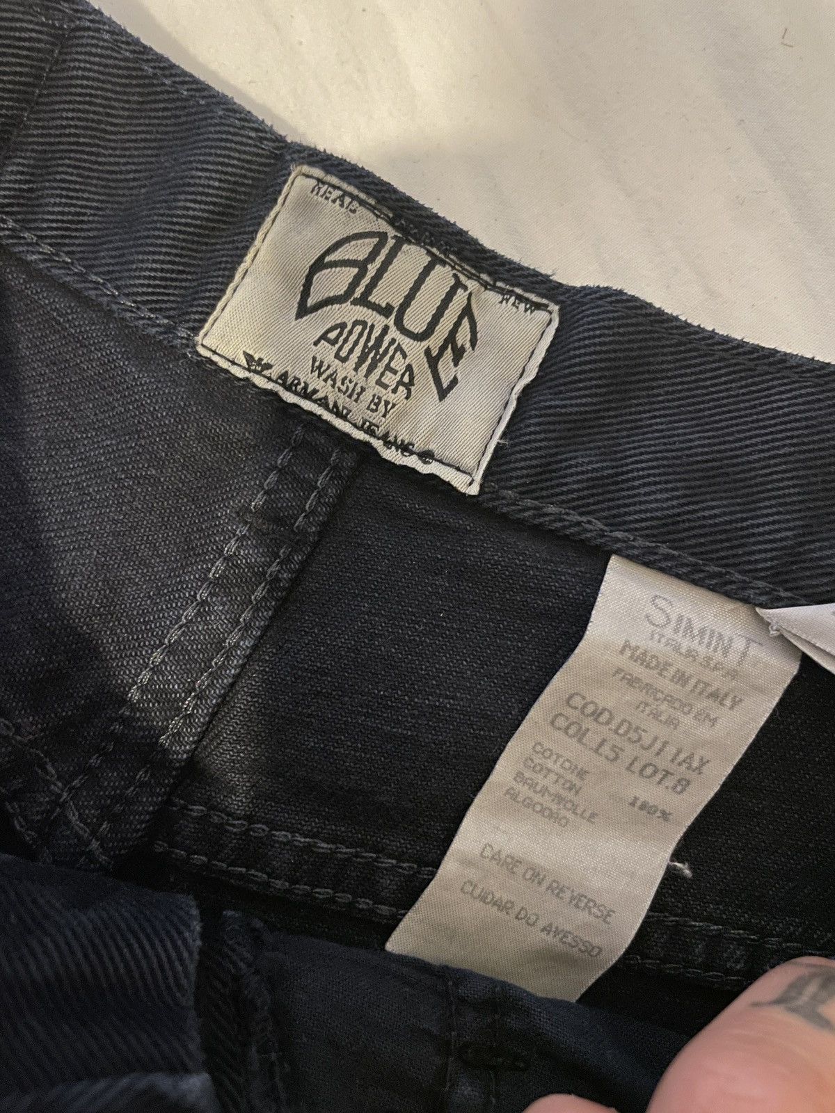 Armani Vintage Armani Jeans – Slim Fit – Dark Blue – Made in Italy Size US 33 - 5 Thumbnail