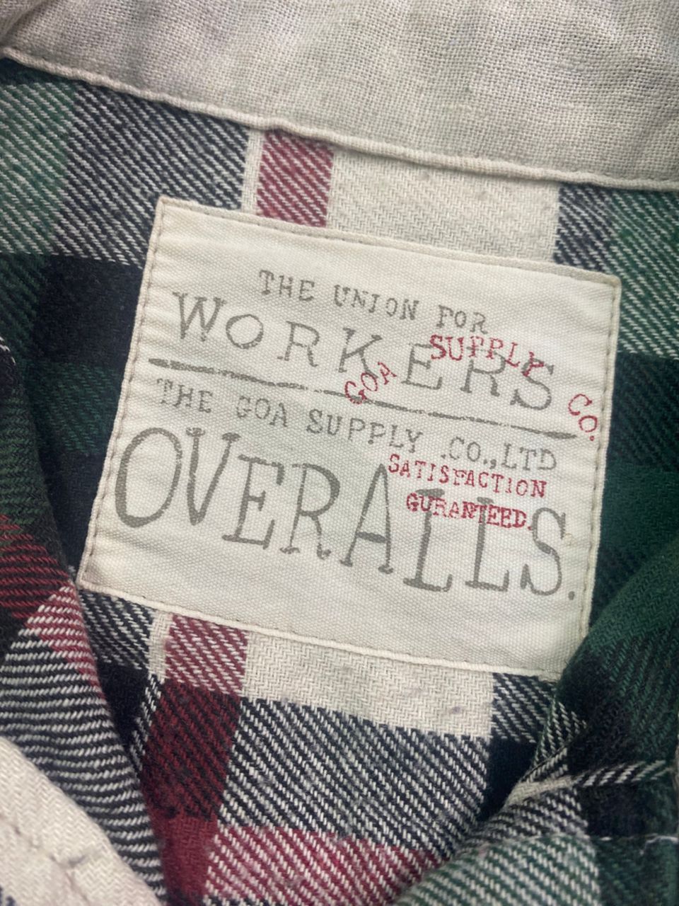 Flannel × If Six Was Nine × Le Grande Bleu (L.G.B.) G.O.A Flannel Shirt Size S / US 4 / IT 40 - 5 Thumbnail