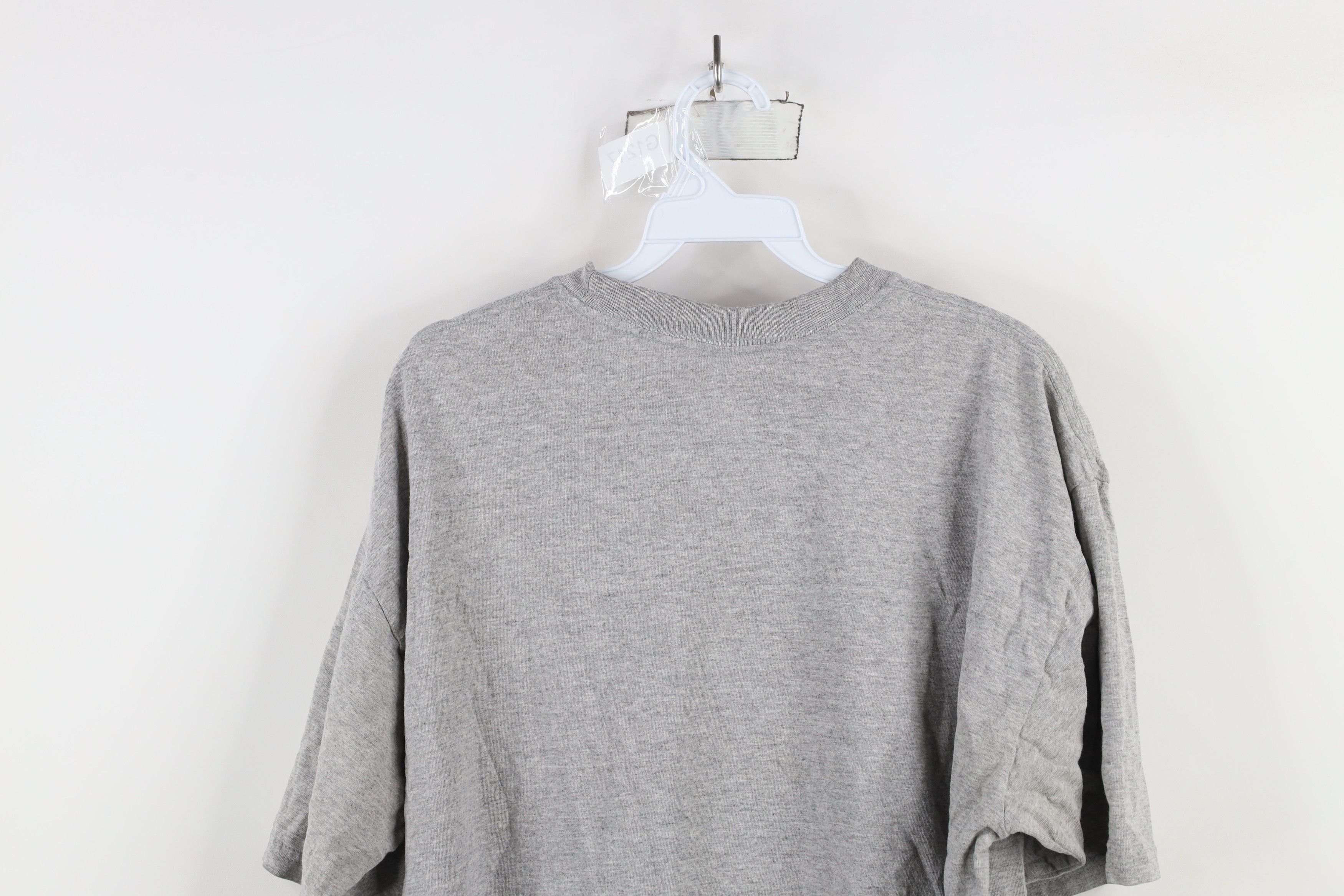 Vintage Vintage 90s Spell Out Lake Tahoe Skiing Flower T-Shirt Gray Size US XL / EU 56 / 4 - 14 Thumbnail