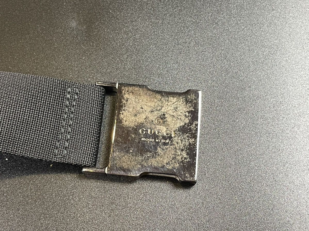 Gucci Gucci Black Nylon Belt Bag Size ONE SIZE - 4 Thumbnail