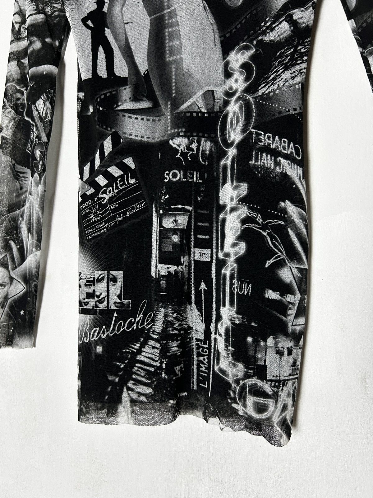 Jean Paul Gaultier 1990’s Archive Jean Paul Gaultier soleil cabaret mesh tank Size XXS / US 00 / IT 34 - 10 Thumbnail