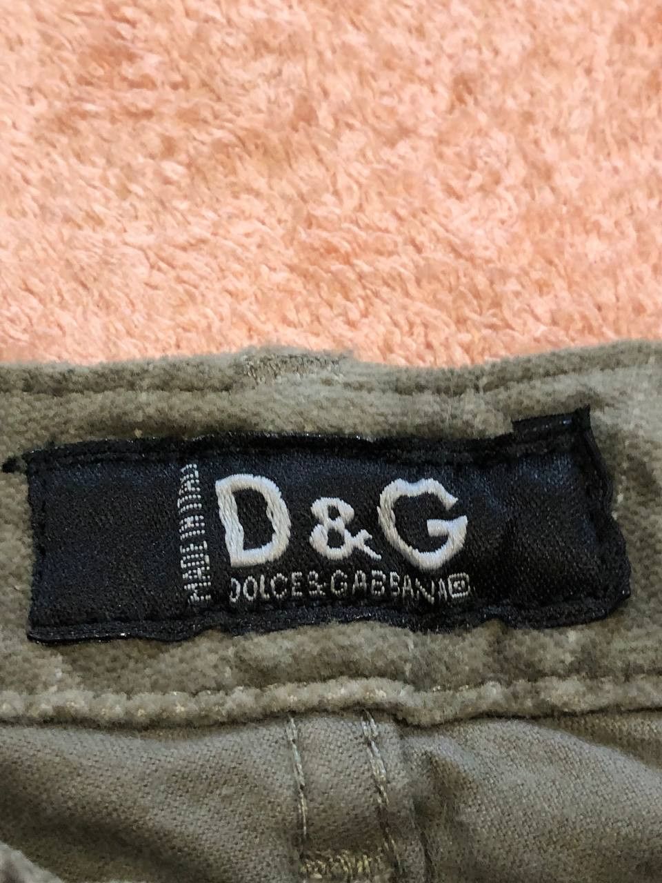 Dolce & Gabbana vintage D&G Denim pants luxury Dolce&Gabbana jeans Y2K Size 29" - 2 Thumbnail