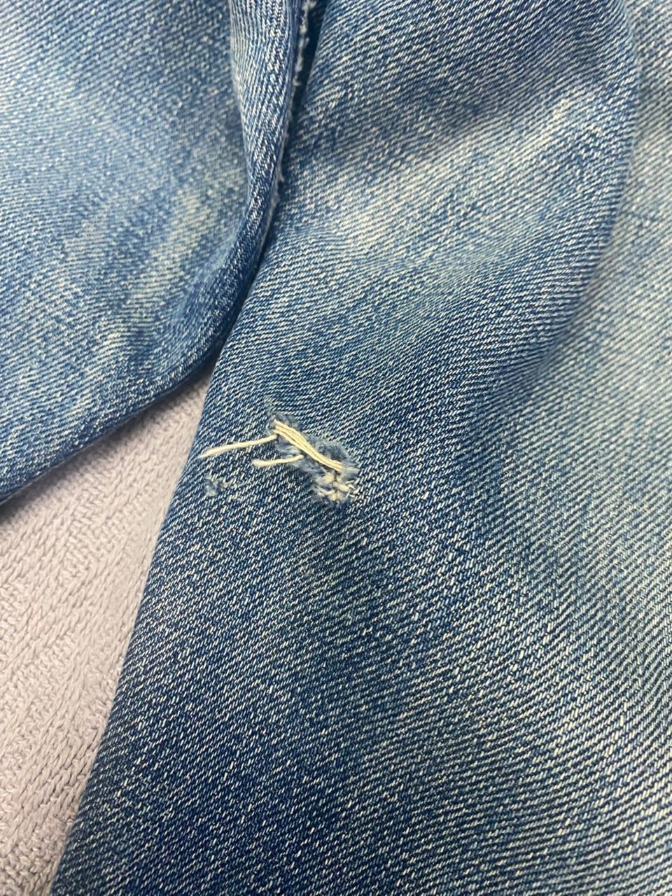 If Six Was Nine Vintage Paul Smith Red Ear Selvegde Distressed Denim Size US 28 / EU 44 - 20 Thumbnail
