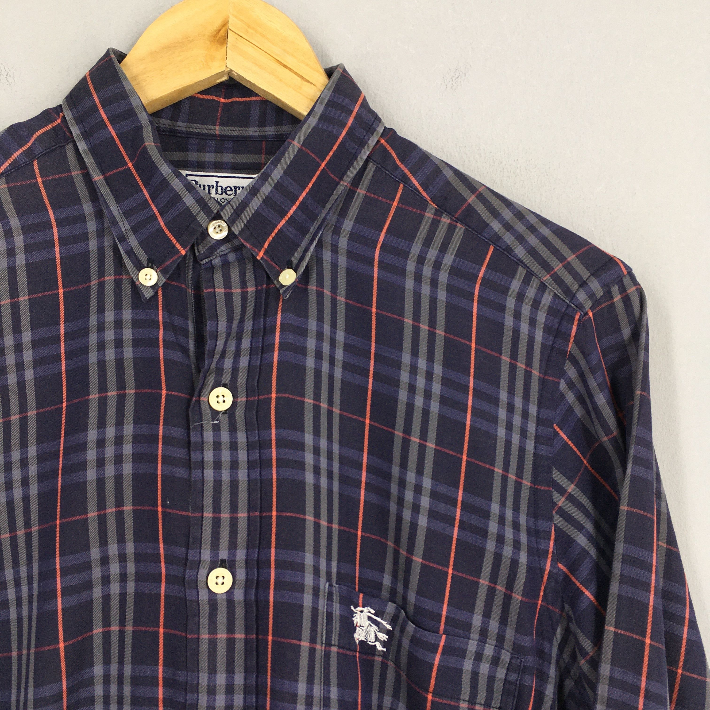 Burberry Vintage Burberrys Nova Check Shirt Small Size US S / EU 44-46 / 1 - 2 Thumbnail