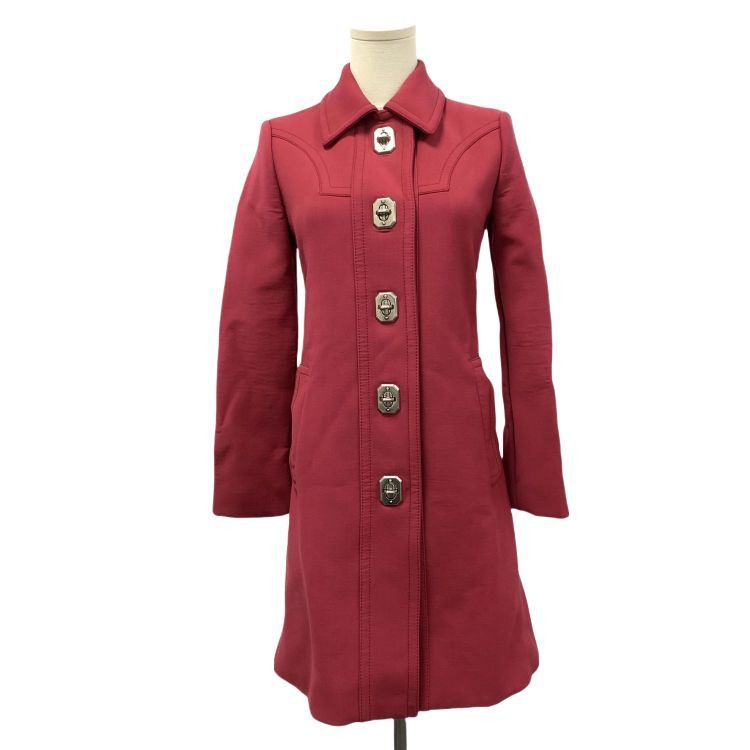 Gucci Gucci Horsebit Red Coat Size 36 Size XS / US 0-2 / IT 36-38 - 1 Thumbnail