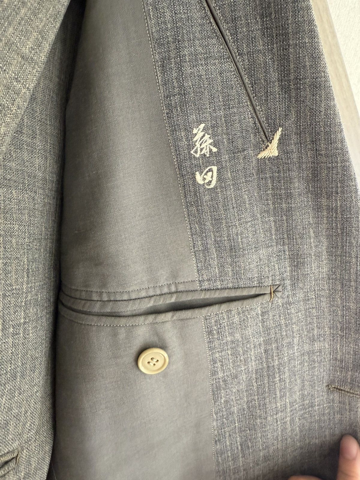 Other Spring&Summer Japanese NIKKE REFINETEX Wool Suit Size 36R - 17 Thumbnail