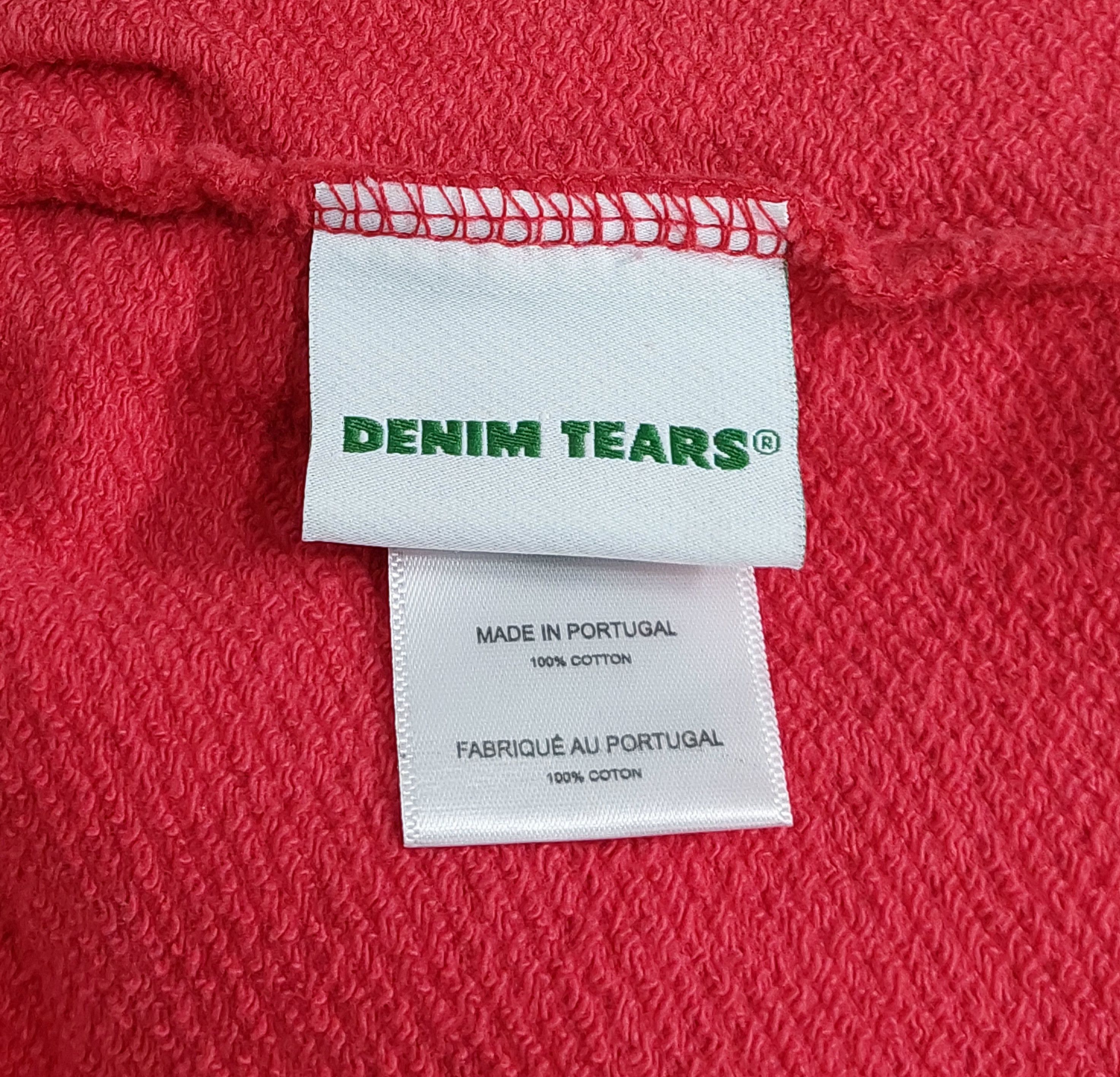 DENIM TEARS cotton wreath sweatpants - red L Size US 34 / EU 50 - 3 Thumbnail