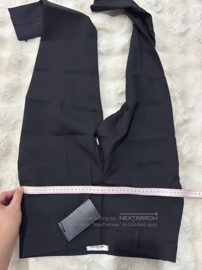 Saint Laurent Paris Saint Laurent Paris Tapered Trousers Size 35" - 6 Thumbnail