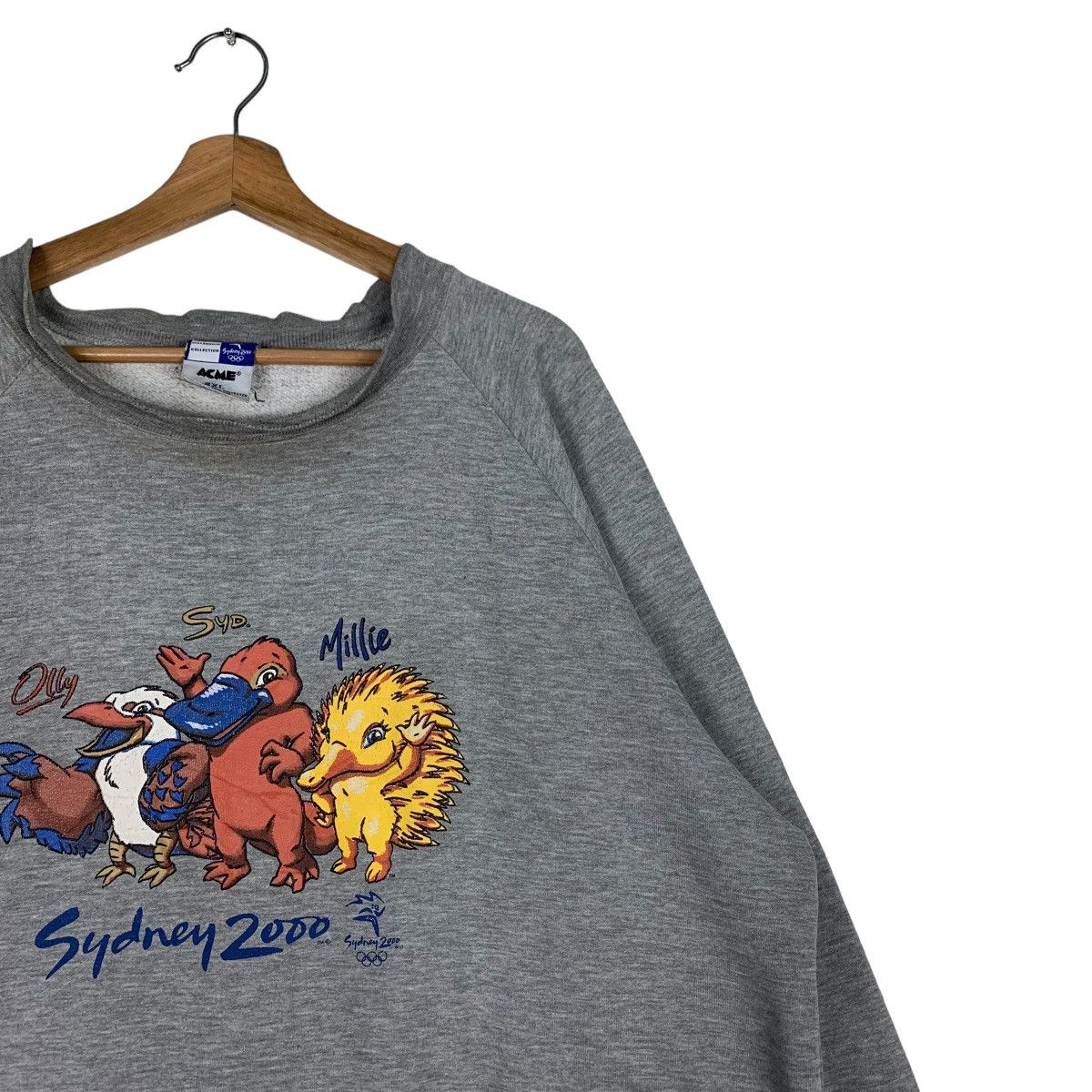 Acme Clothing Olympics Sydney Australia 2000 ACME Sweatshirts #0616-C29 Size US XXL / EU 58 / 5 - 4 Thumbnail