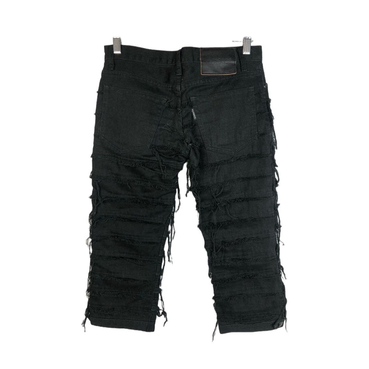 Hysteric Glamour Hysteric glamour black Hagi capri denims Size US 29 - 3 Thumbnail