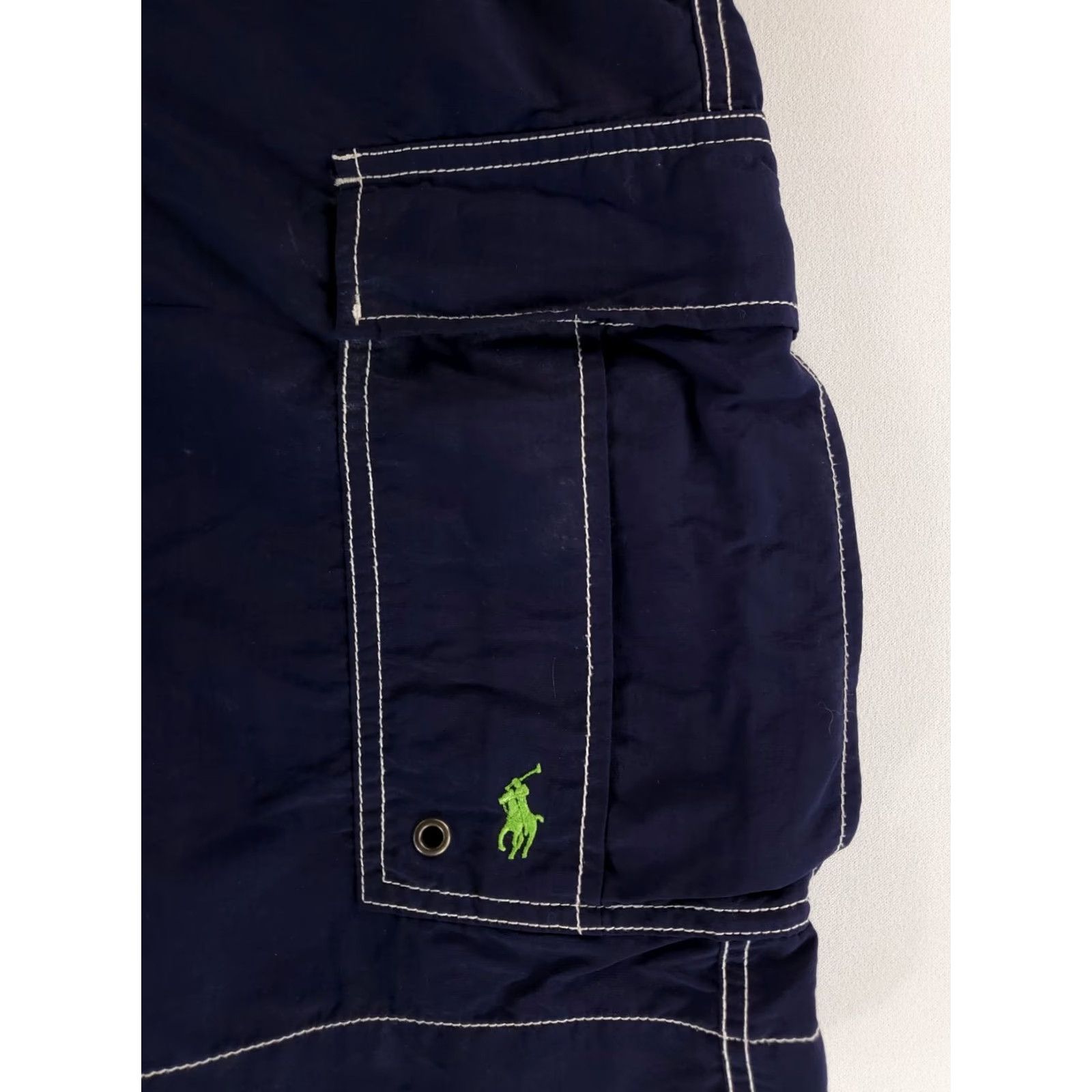 Polo Ralph Lauren Polo Ralph Lauren VTG Board Shorts Blue Mens 36 Board Shorts 36x10 Actual Mens Blue VTG Polo Ralph Lauren Size US M / EU 48-50 / 2 - 2 Thumbnail