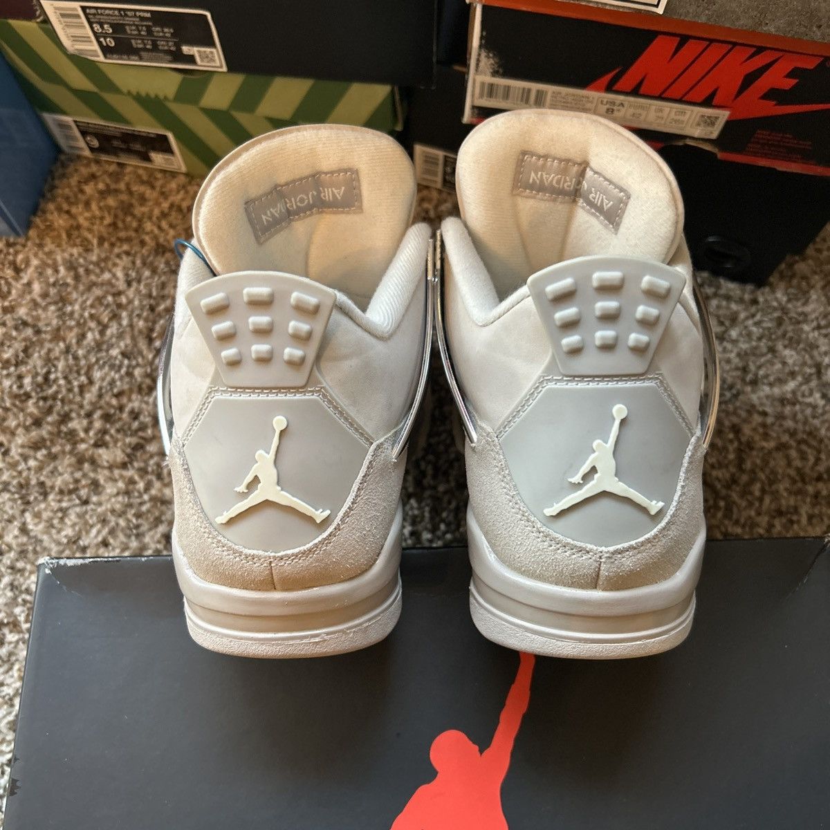 Jordan Brand Wmns Air Jordan 4 Retro Frozen Moments Size US 8.5 / EU 41-42 - 4 Thumbnail