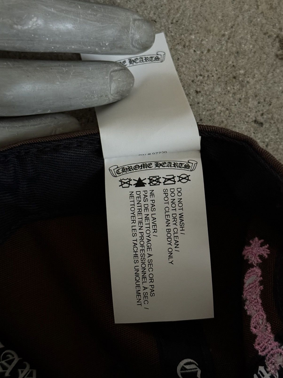 Chrome Hearts CHROME HEARTS PINK CH BROWN HAT CAP Size ONE SIZE - 6 Thumbnail