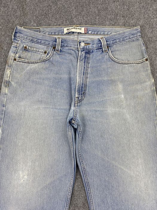 Vintage Faded Blue Vintage Levis 550 Denim Jeans | Grailed