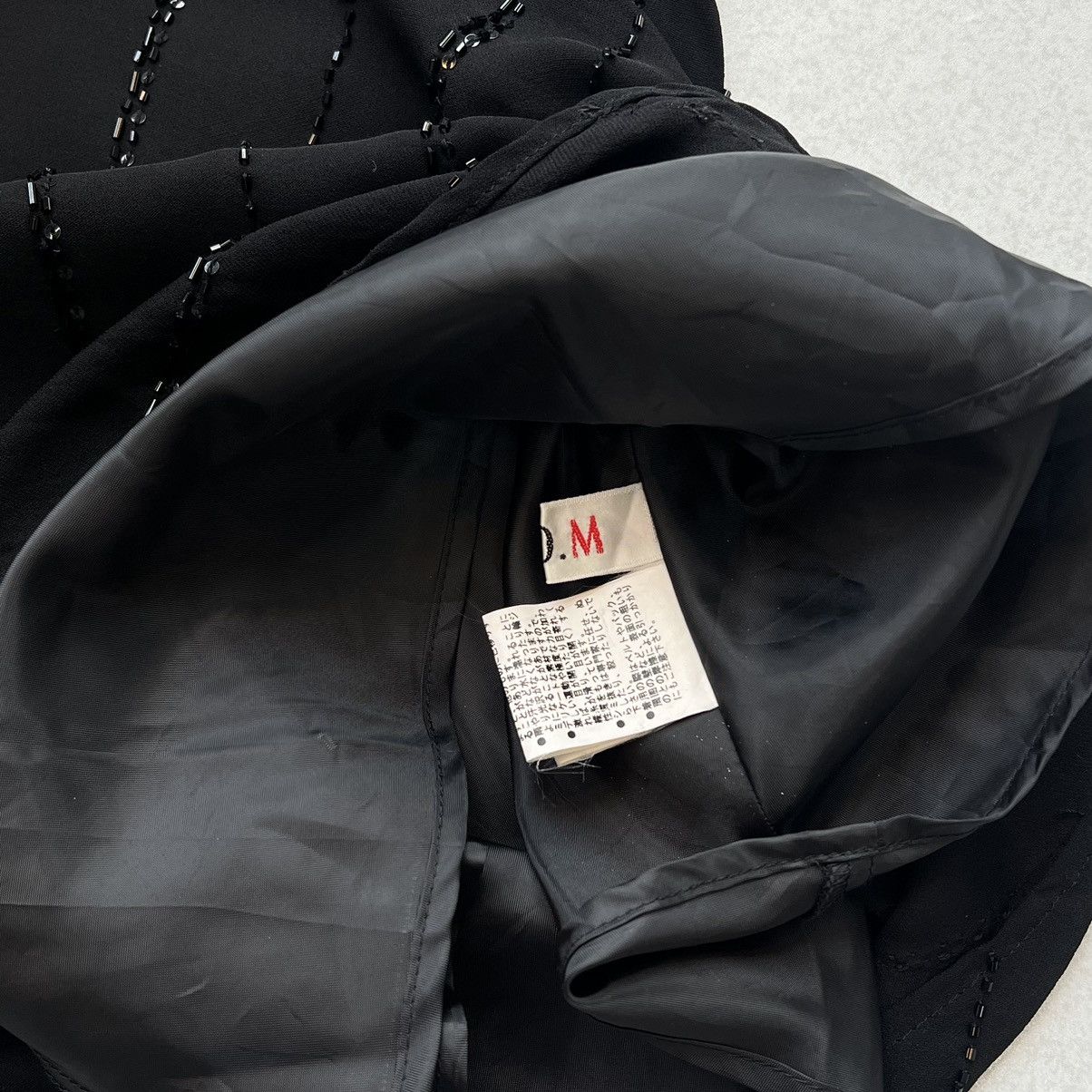 Japanese Brand × Other Black Sequin Mesh Tank Top Size M / US 6-8 / IT 42-44 - 8 Thumbnail