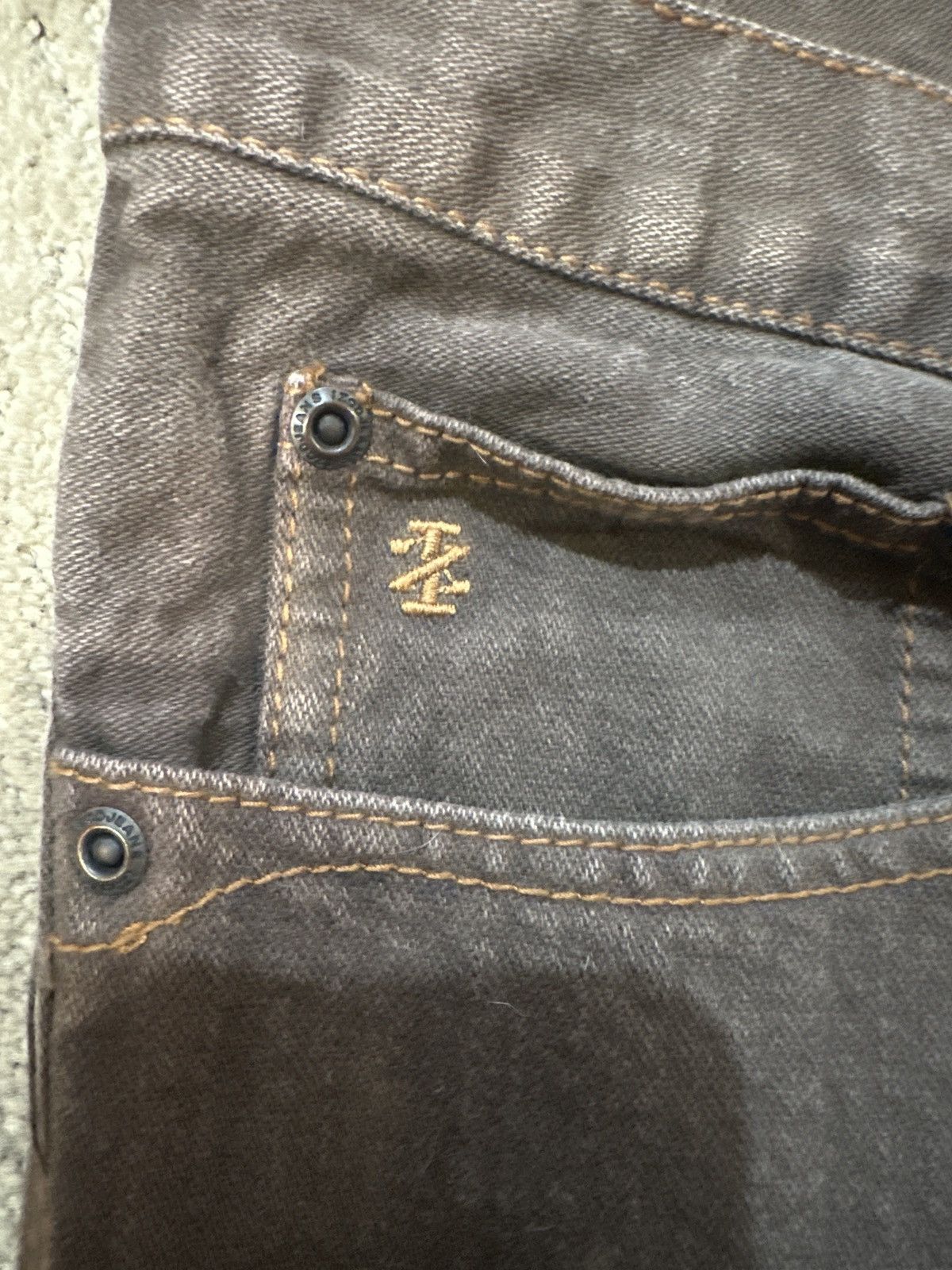 Izod Izod Jeans Brown Baggy Jeans Size US 38 / EU 54 - 5 Thumbnail