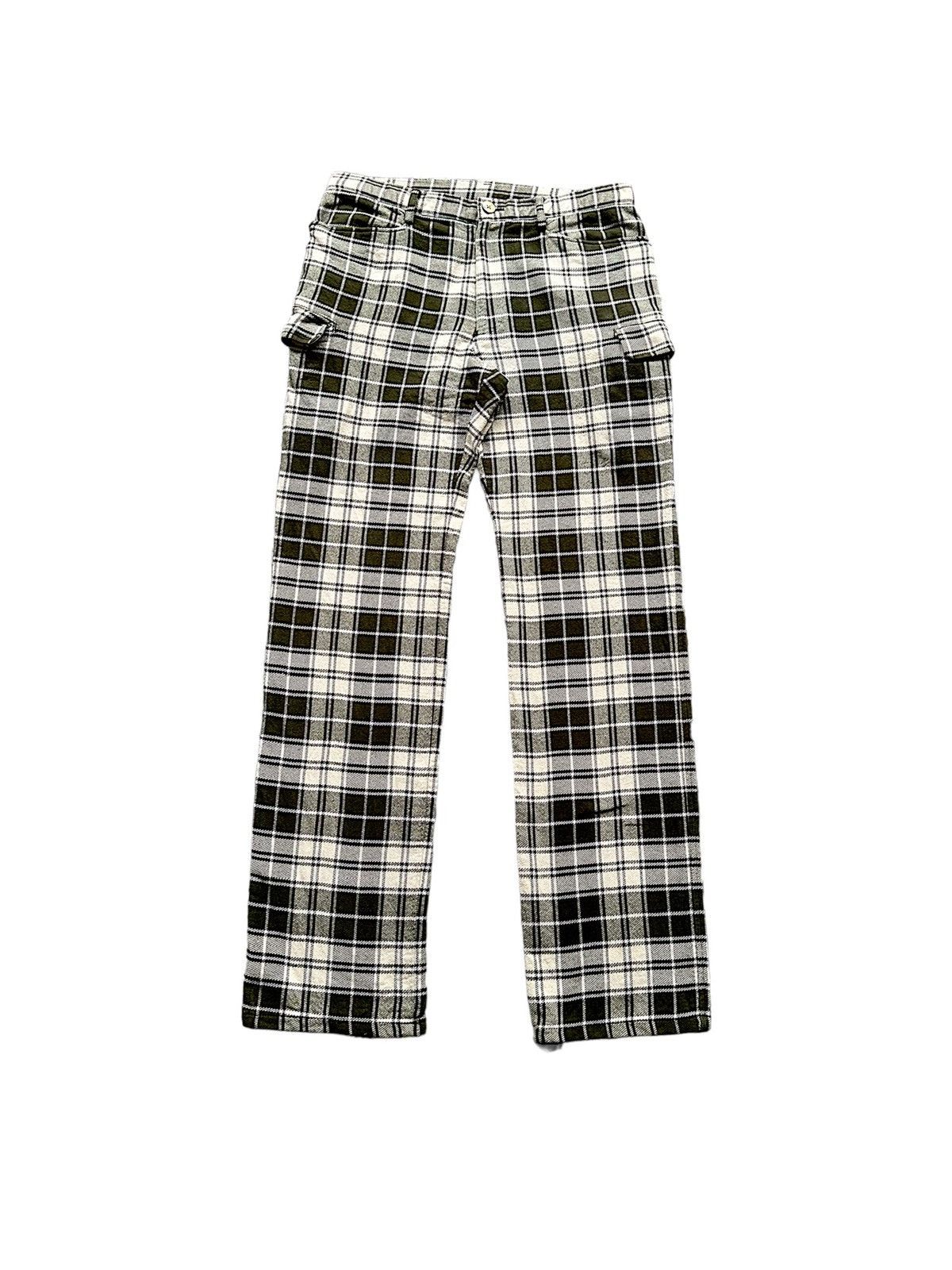image of 20471120 x Boycott 1990S Boycott Red Label Tartan Plaid Cargo Pant, Men's (Size 32)