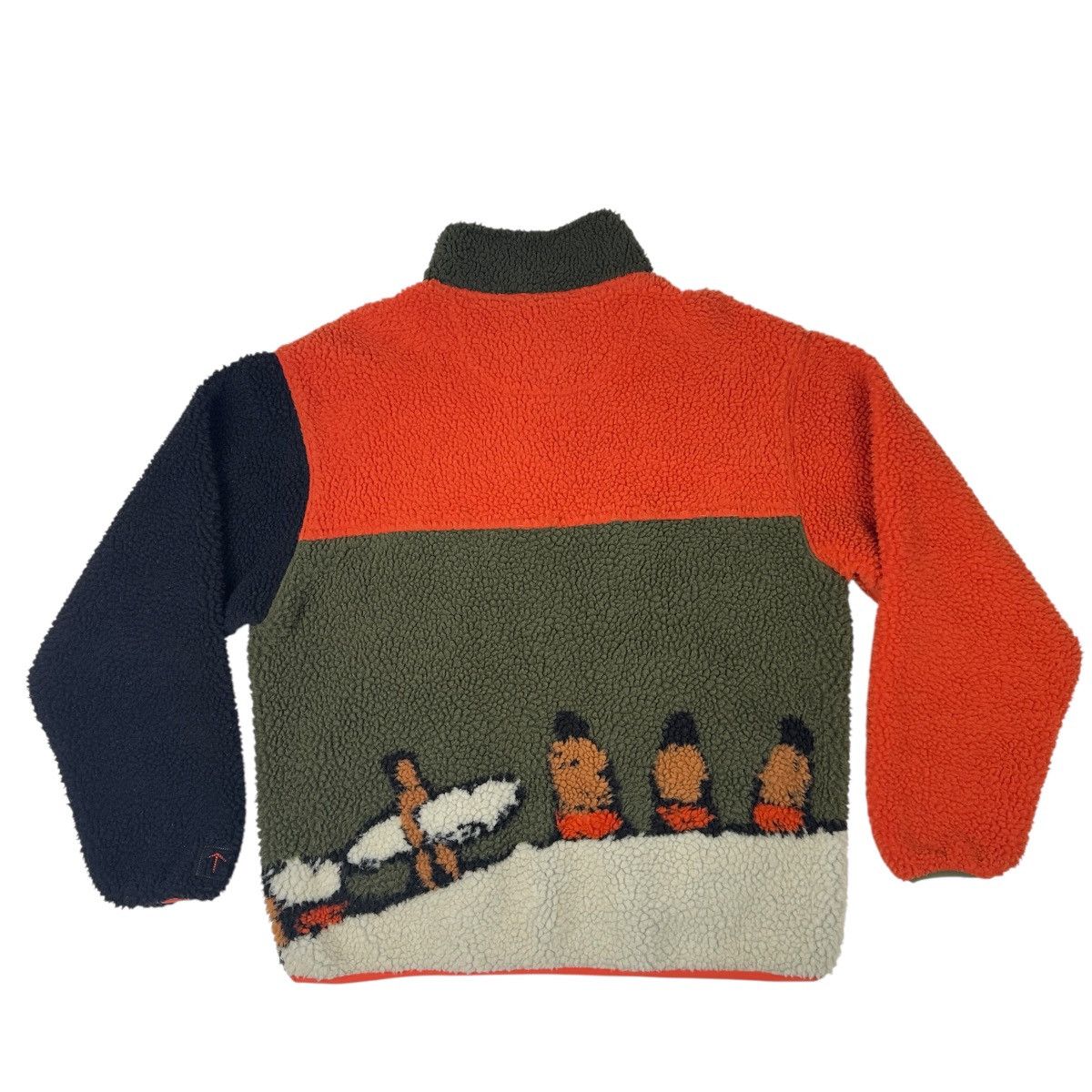 Vans Vans Vault x Nigel Cabourn Sherpa Fleece ColorBlock Pullover Size US M / EU 48-50 / 2 - 1 Thumbnail