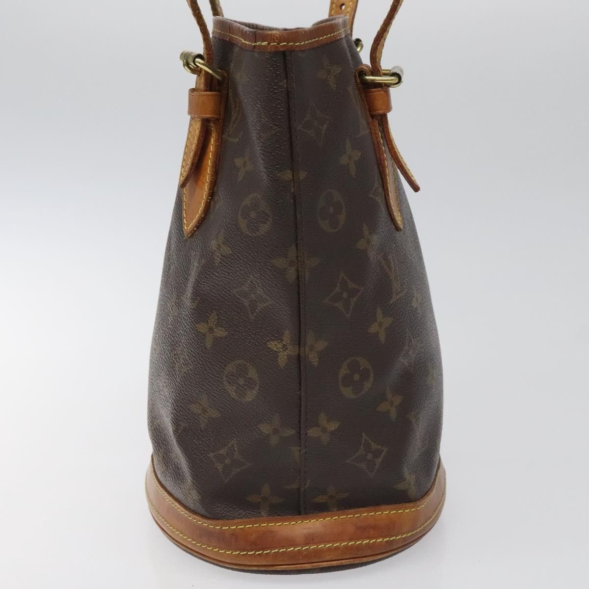 Louis Vuitton LOUIS VUITTON Monogram Bucket PM Shoulder Bag M42238 Size ONE SIZE - 4 Thumbnail