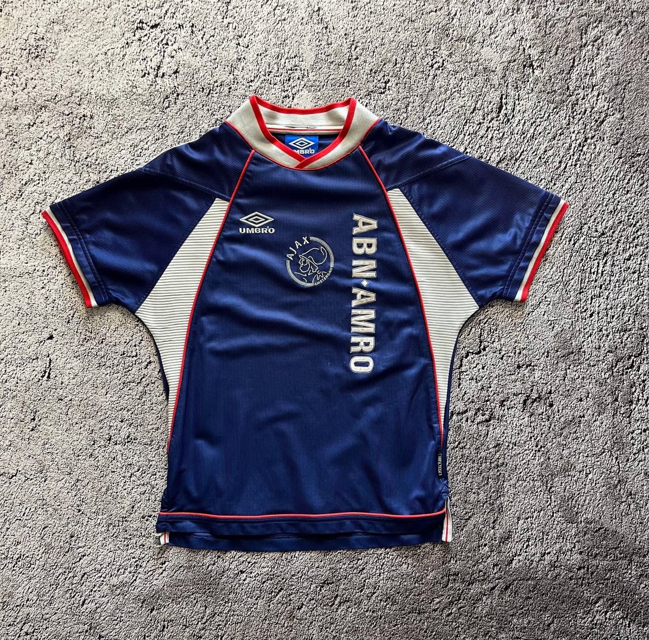 Vintage Ajax Away Football Shirt 1999-2000 Umbro Adults Size S Size US S / EU 44-46 / 1 - 1 Thumbnail