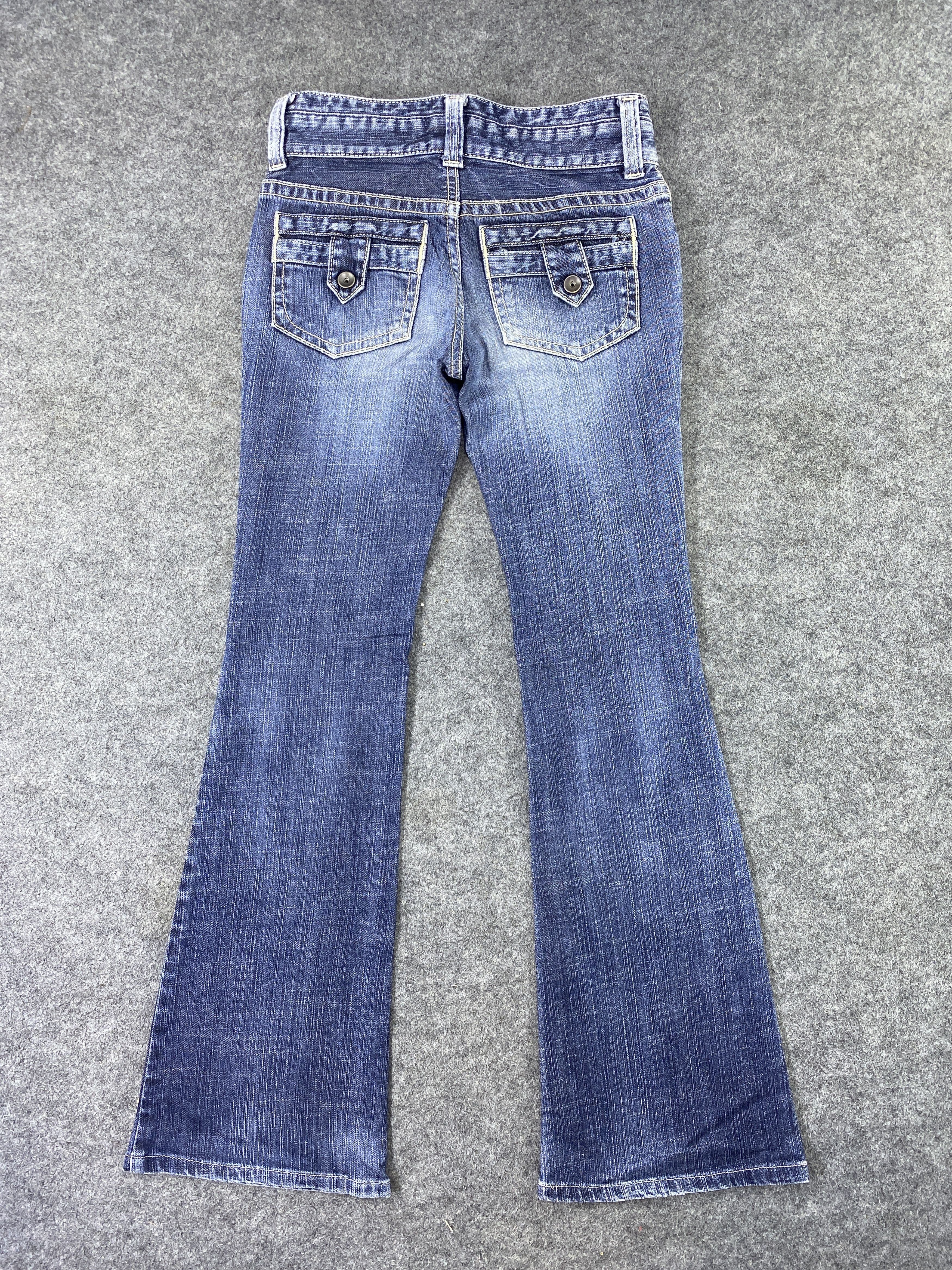 Japanese Brand Bobson Bootcut Blue Wash Jeans - J1101 Size 26" / US 2 / IT 38 - 3 Thumbnail