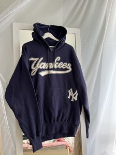 Vintage 80s New York Yankees Hoodie Sweatshirt -  Denmark