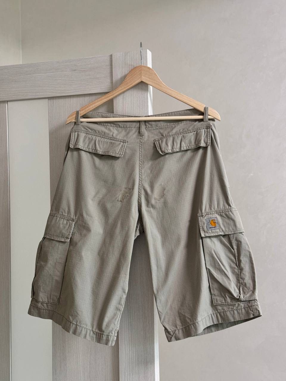 Other Carhartt Shorts Carpenter cargo faded Work Shorts Y2K Size US 32 / EU 48 - 2 Thumbnail