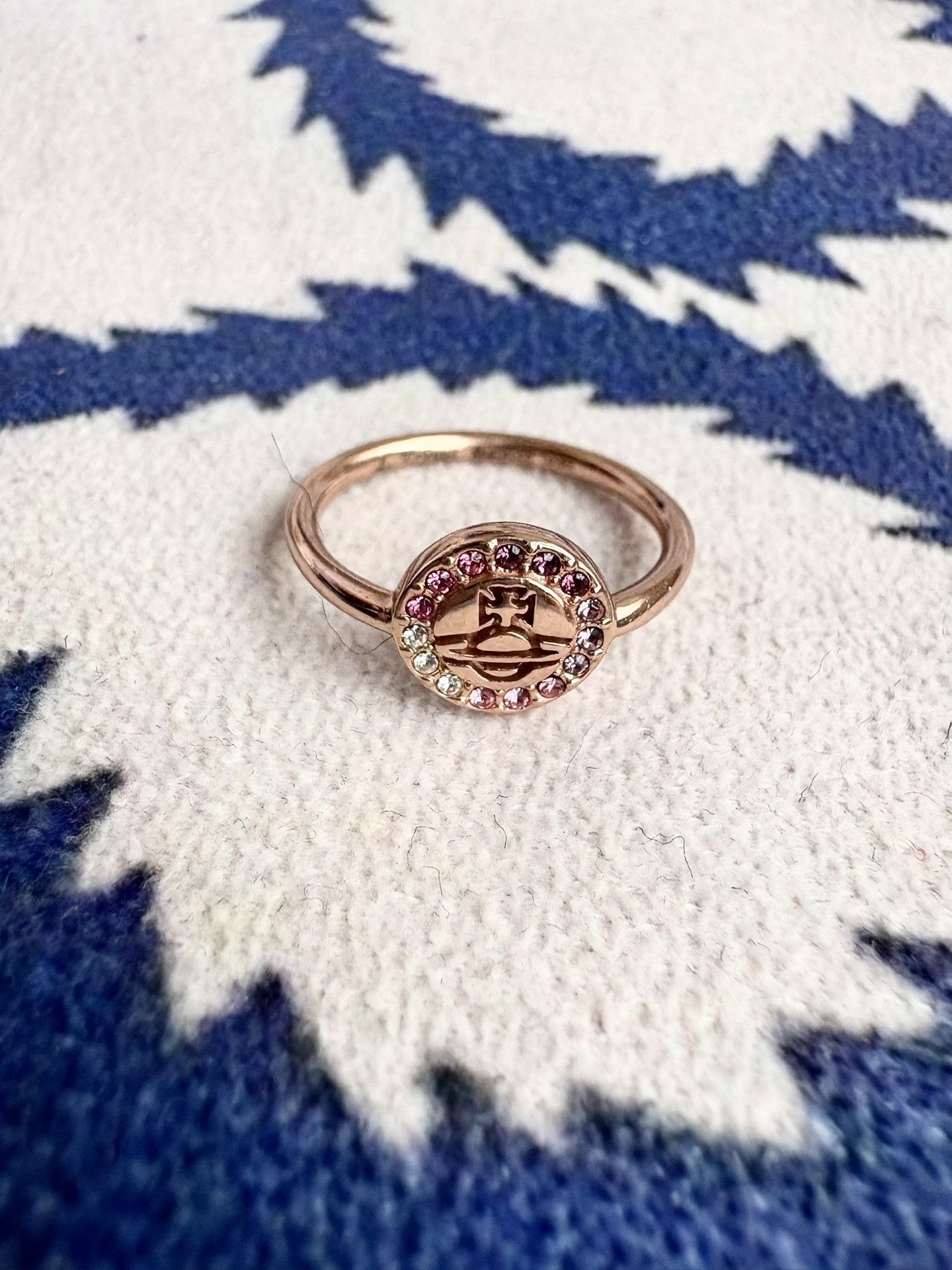 Vivienne Westwood Vivienne Westwood Saturn Ring Size ONE SIZE - 1 Thumbnail