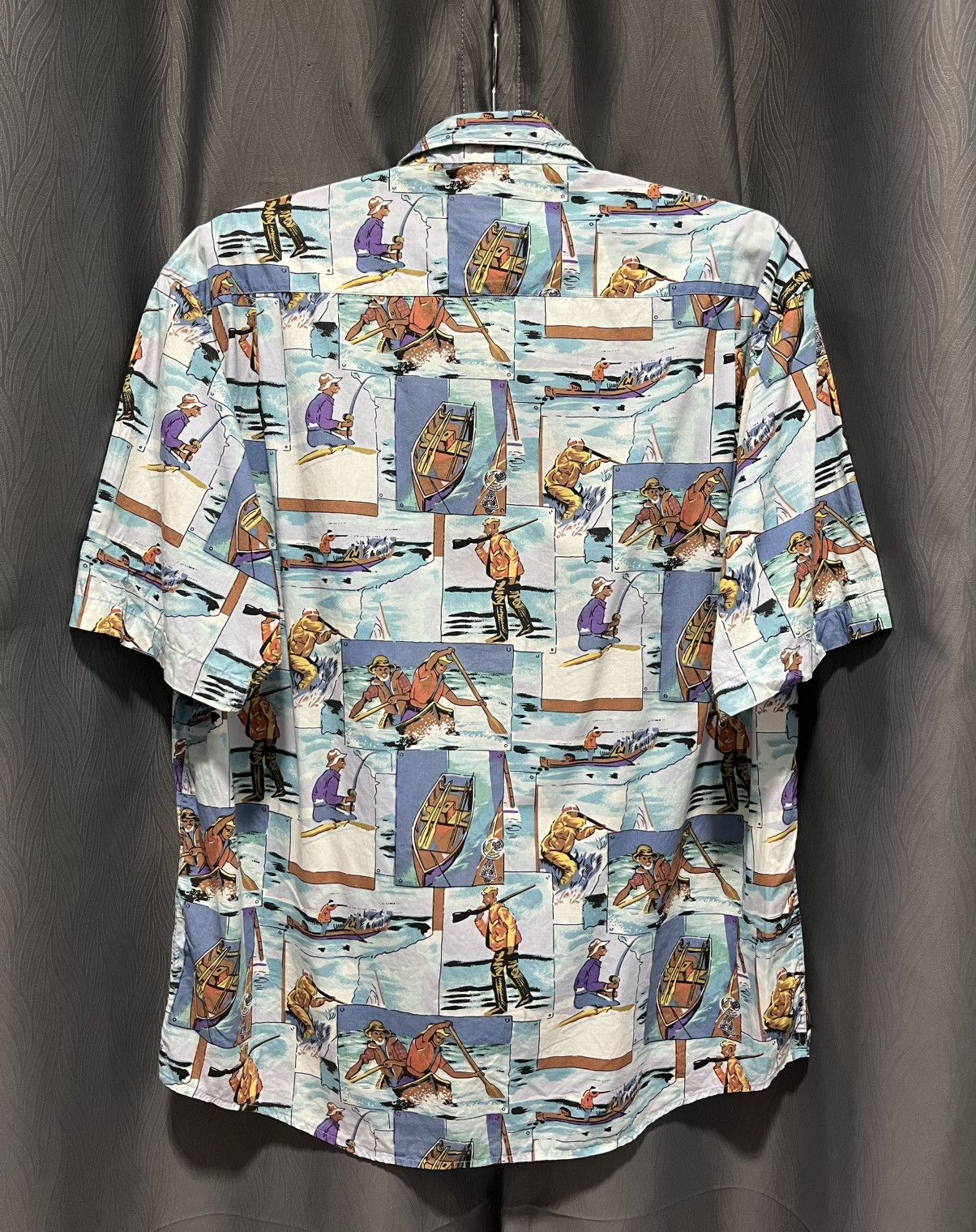 Vintage Vintage The Scotch House Full Print Outdoor Pattern Shirt Size US L / EU 52-54 / 3 - 2 Thumbnail