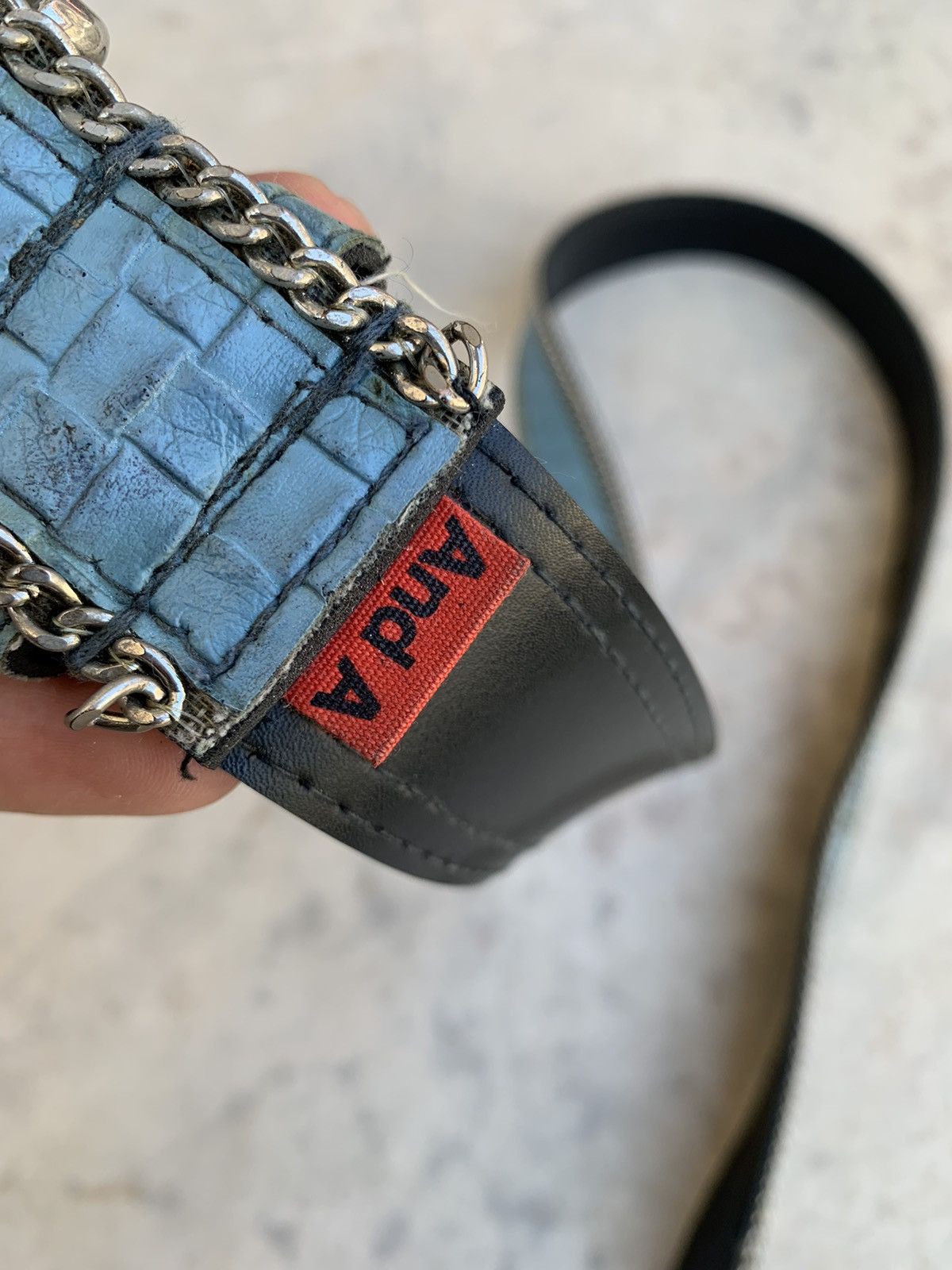 Japanese Brand And A Chain Belt Size ONE SIZE - 3 Thumbnail