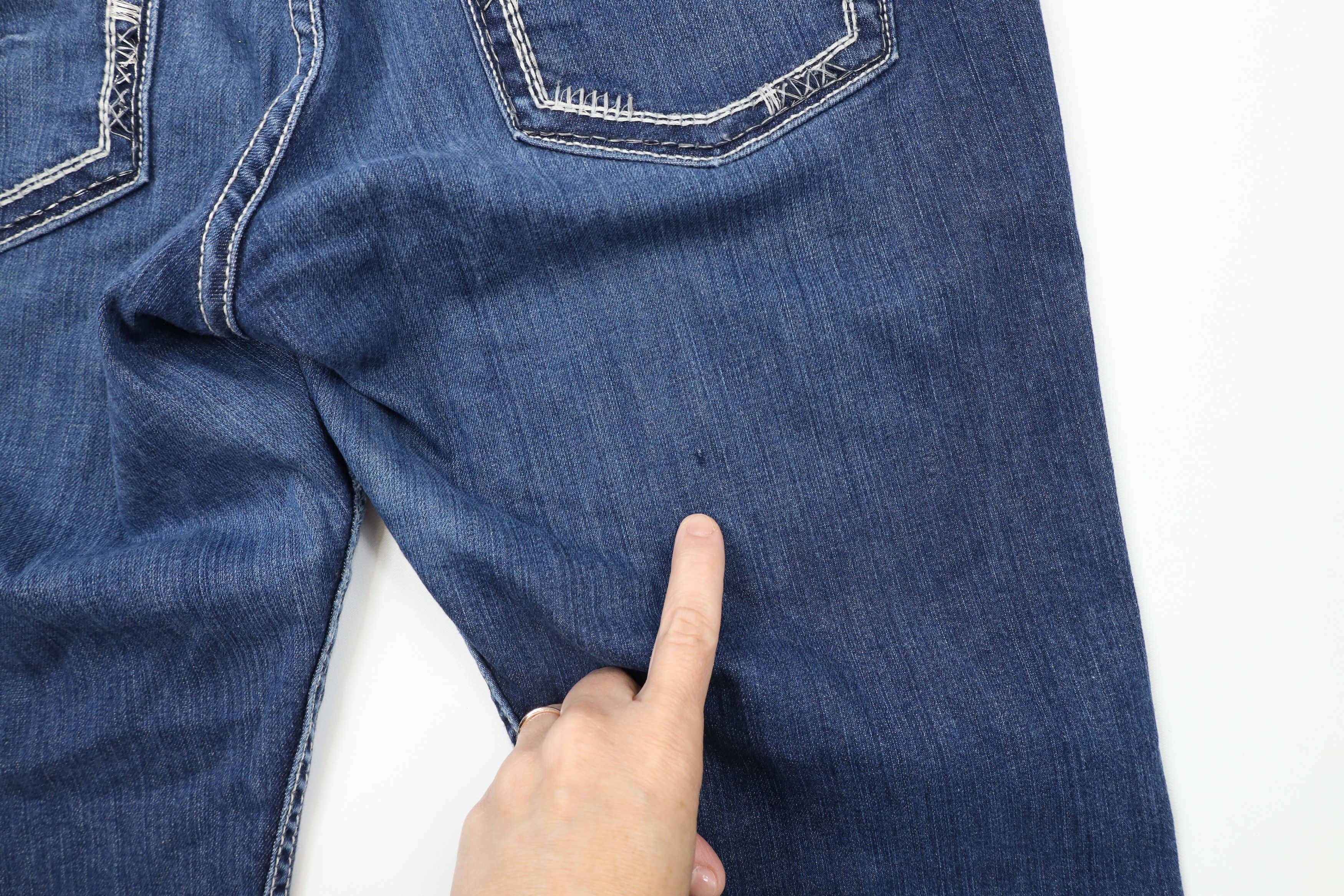 Vintage Buckle BKE Denim Stretch Boot Cut Denim Jeans Blue Size 32" / US 10 / IT 46 - 9 Thumbnail