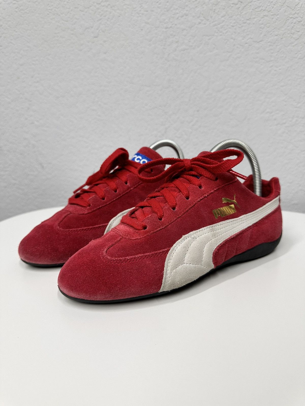Puma Vintage Sneakers Puma Speed Y2K Avantgarde Red Balenciaga Size US 9 / IT 39 - 4 Thumbnail