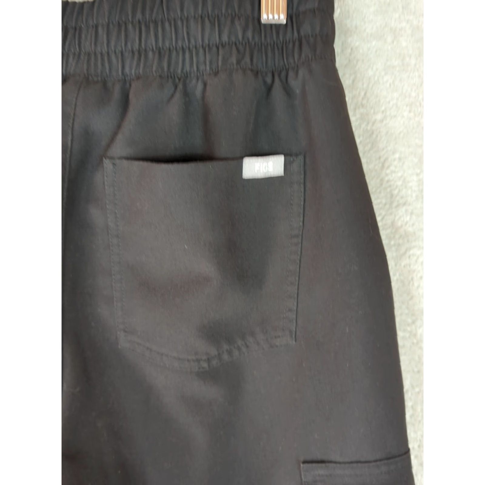 Vintage FIGS Zamora Jogger Scrub Pants Women XS Black Technical Collection Size 26" / US 2 / IT 38 - 7 Thumbnail
