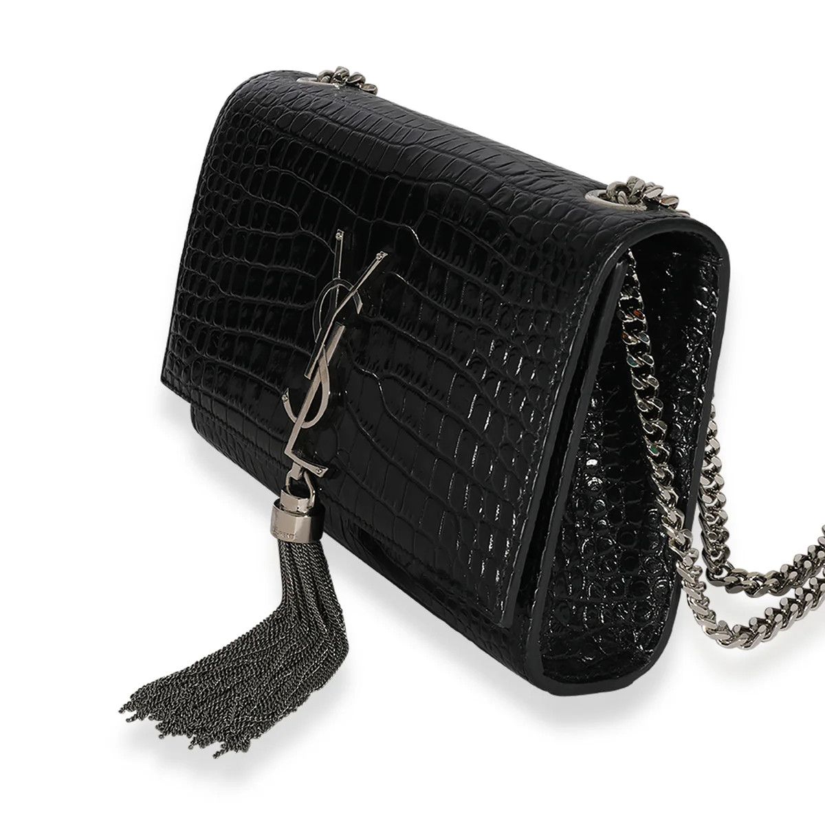 Saint Laurent Paris o1b1hav110924 Size: OS / Small Kate Tassel Leather Bag Black Size ONE SIZE - 3 Thumbnail