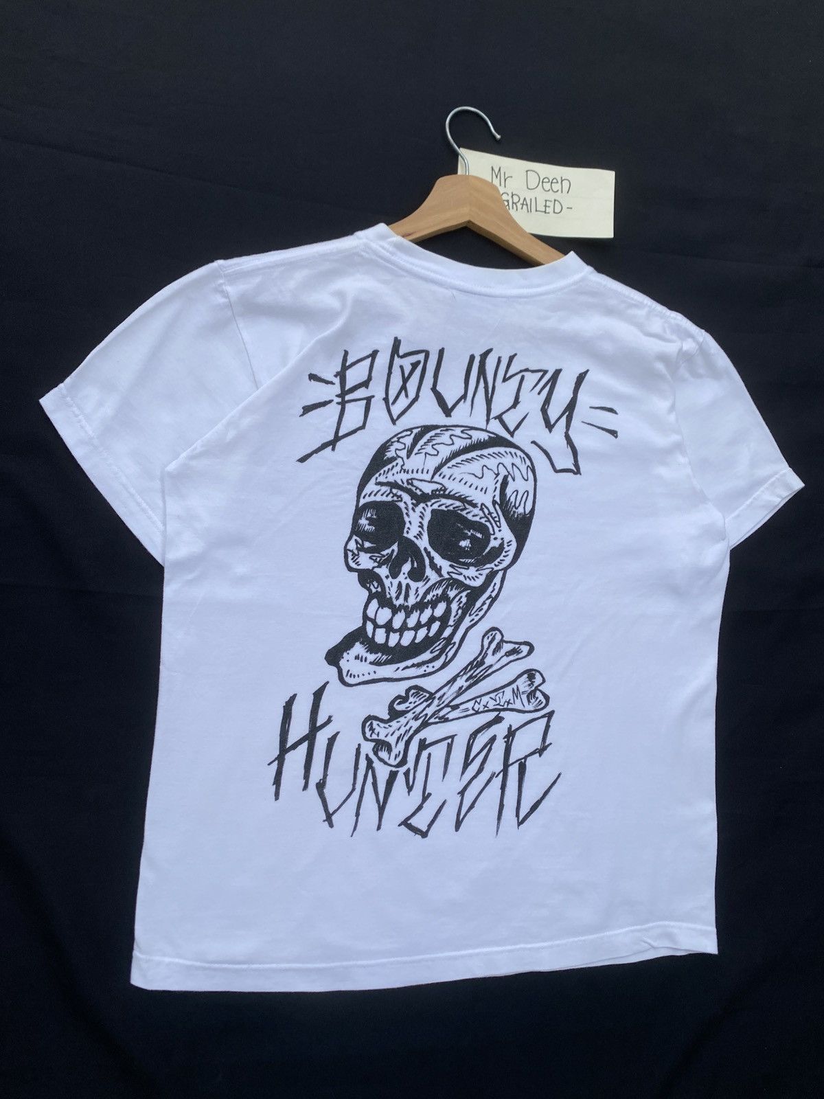 Bounty Hunter Rare Vintage 00s Bounty Hunter Skull Illustration Tshirt Size US M / EU 48-50 / 2 - 3 Thumbnail