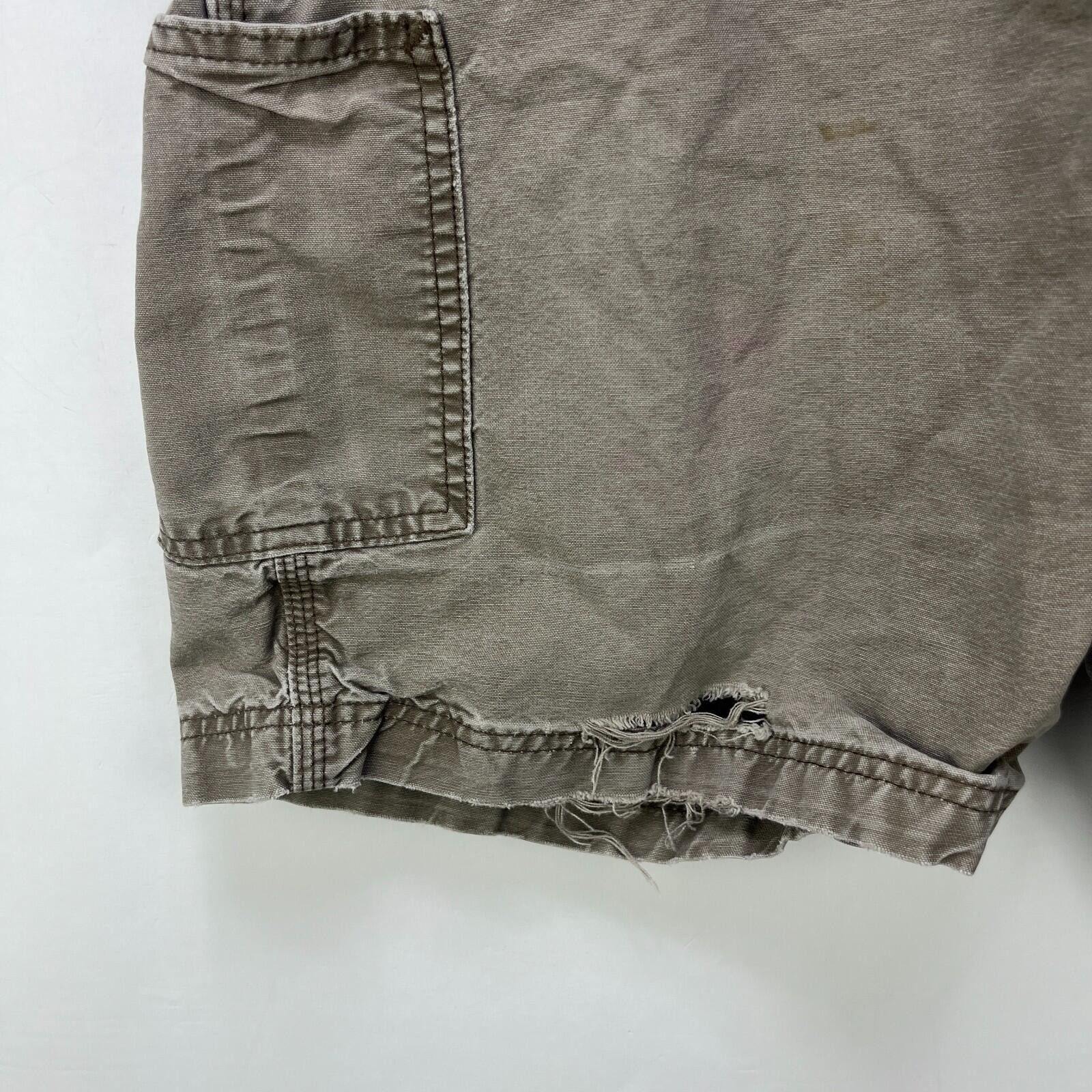 Carhartt Vintage Carhartt Canvas Work Carpenter Shorts Brown 36 Size US 36 / EU 52 - 6 Thumbnail