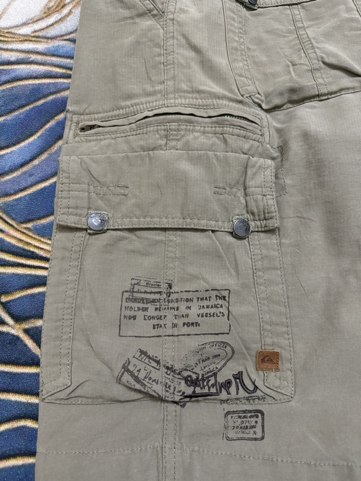 Quiksilver × Vintage VINTAGE QUICKSILVER SHORTS Size US 35 - 6 Thumbnail