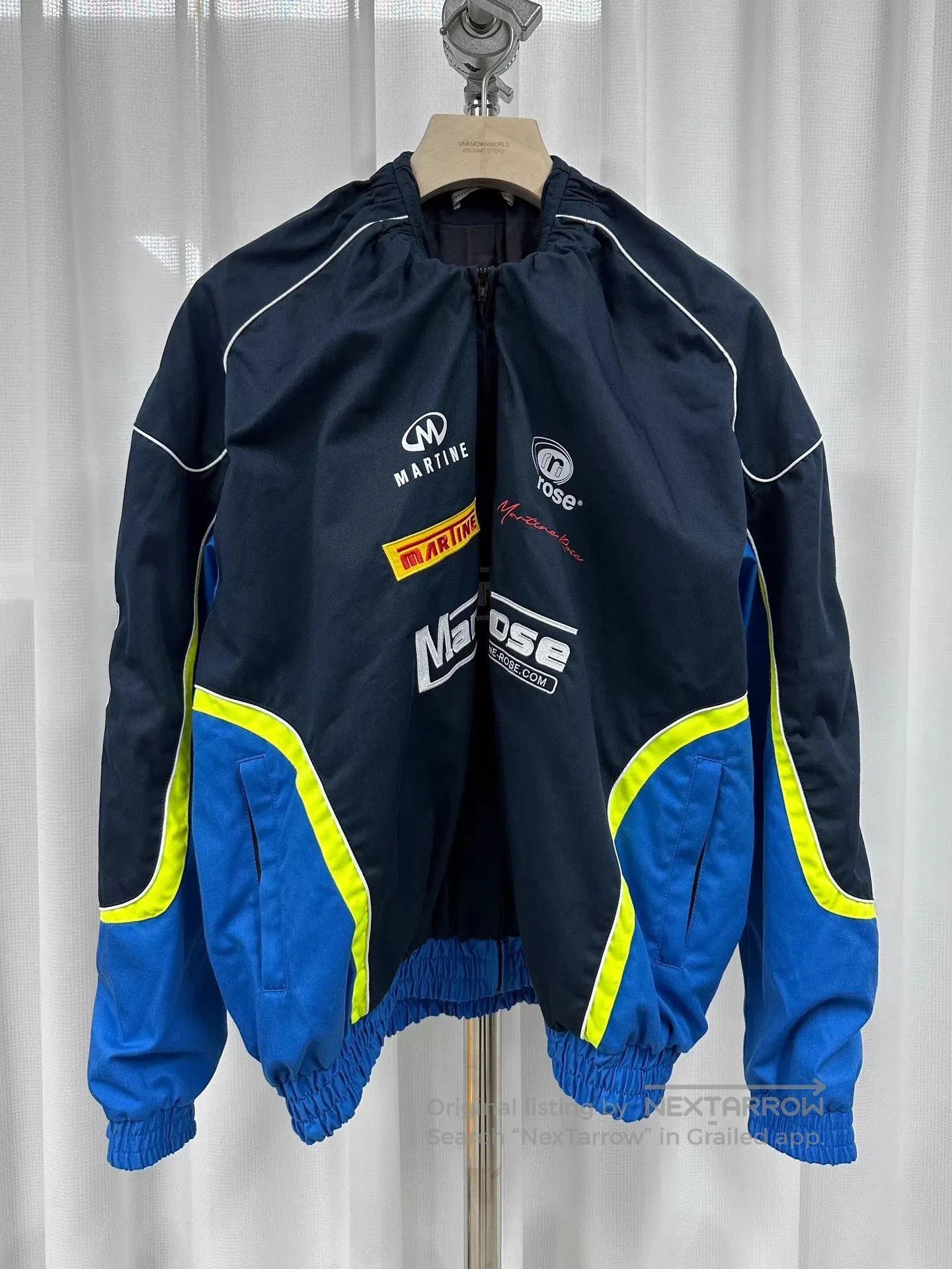 Martine Rose Multi-Color Zip-Up Racing Jacket Size S. Size US S / EU 44-46 / 1 - 1 Thumbnail
