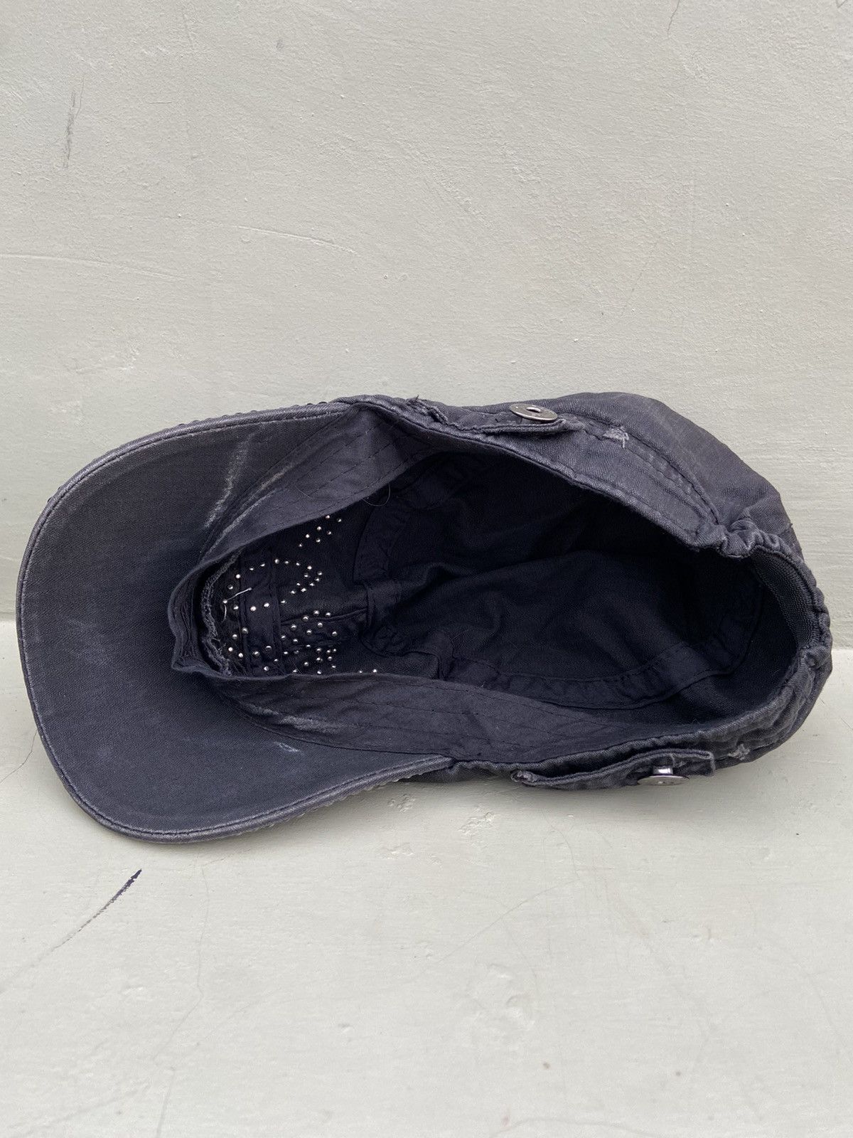 If Six Was Nine 2000s zircon studded patrol hat Size ONE SIZE - 8 Thumbnail