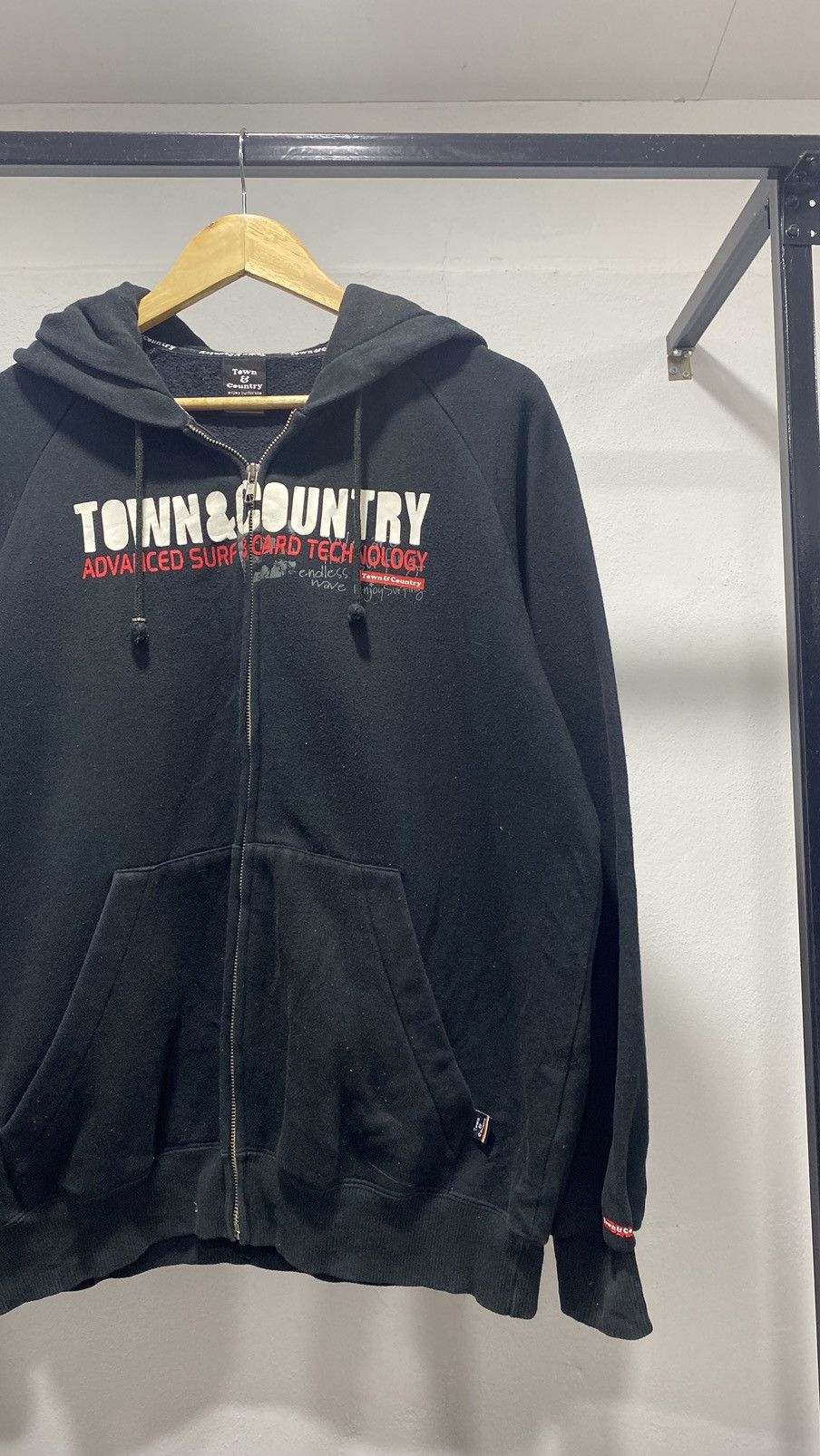 JNCO × Vintage T&C Surf Hip Hop Zipper Hoodie Poem Size US M / EU 48-50 / 2 - 4 Thumbnail
