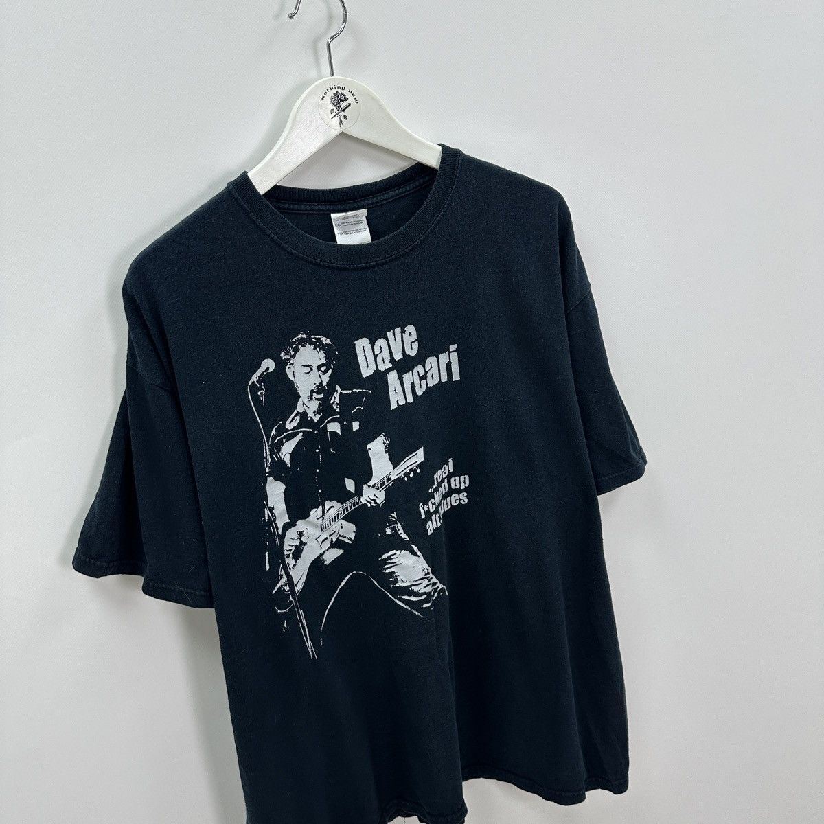 Band Tees Vintage 00s Dave Arcari real fucked up musician promo tee Size US XL / EU 56 / 4 - 3 Thumbnail