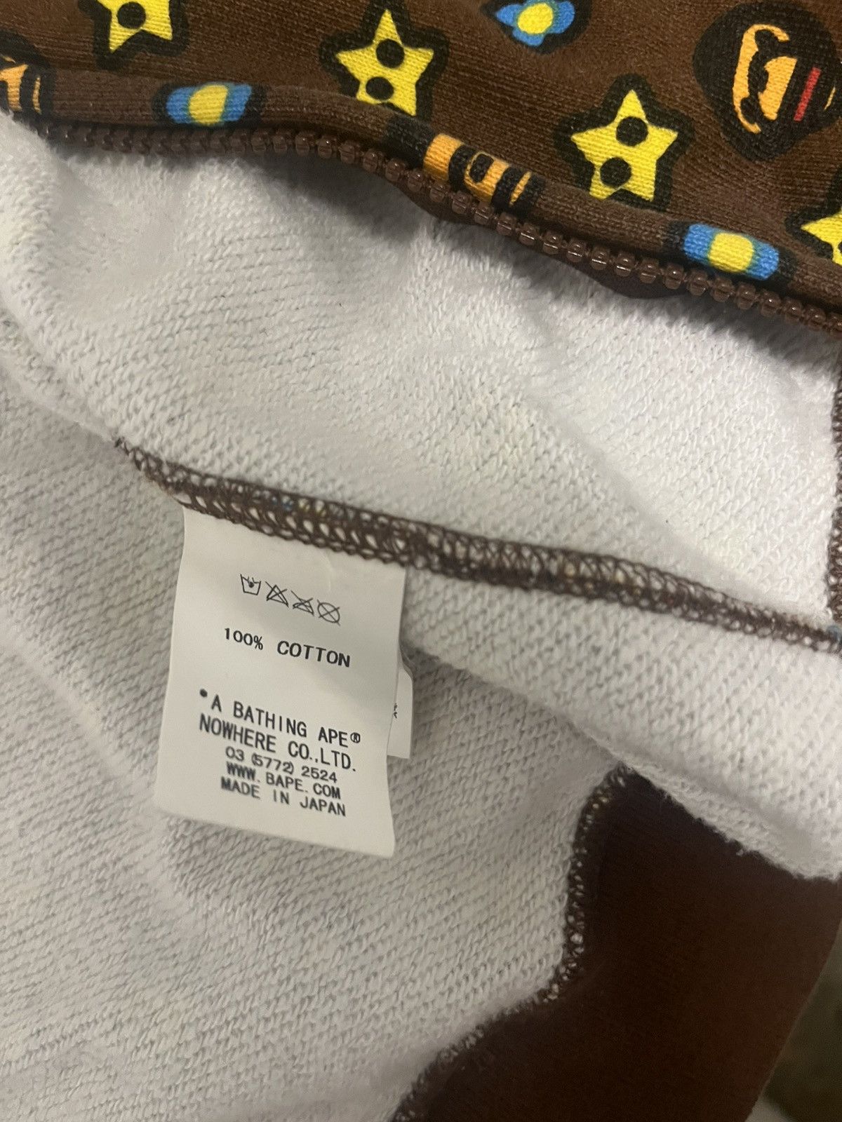 Bape Bape Milo Zip-Up hoodie Size US S / EU 44-46 / 1 - 5 Thumbnail