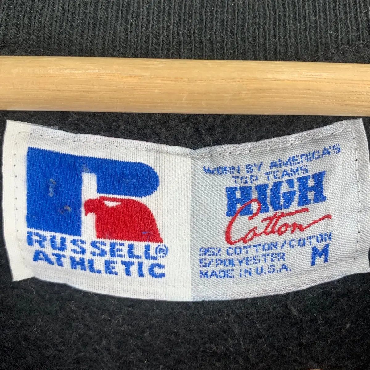 Russell Athletic Vintage 90’ RUSSELL ATHLETIC High Cotton Made In USA Size US M / EU 48-50 / 2 - 6 Thumbnail