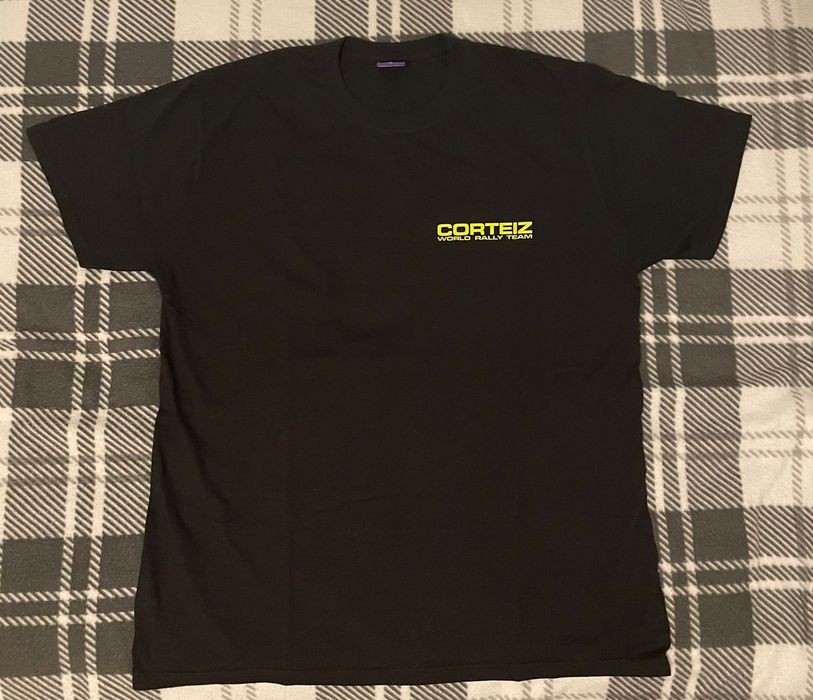 Corteiz CORTEIZ ALCATRAZ WORLD RALLY TEE [BLACK] | Grailed