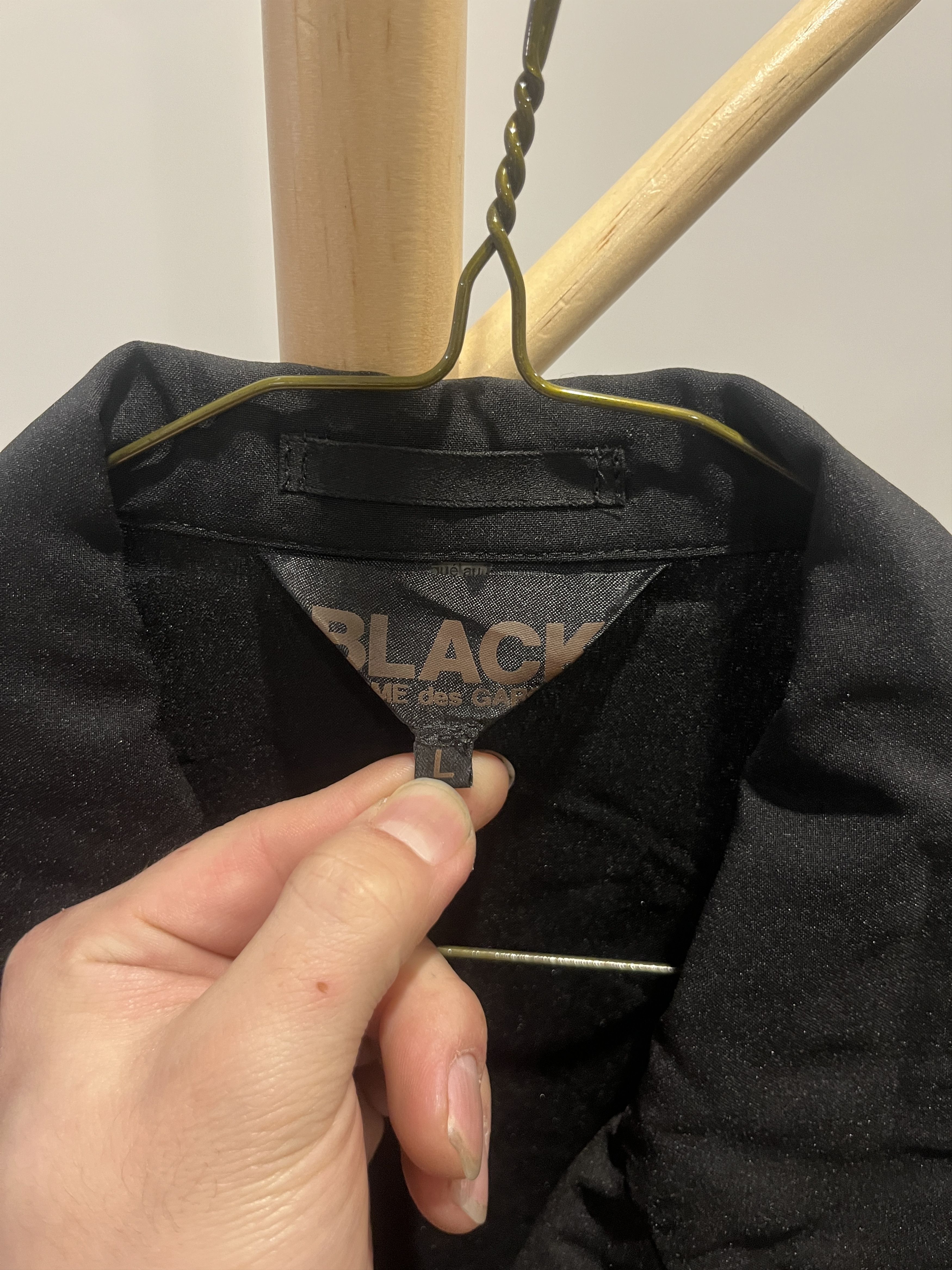 Comme des Garcons Black Comme des Garcones 'Black' deconstructed padded blazer Size US L / EU 52-54 / 3 - 8 Thumbnail