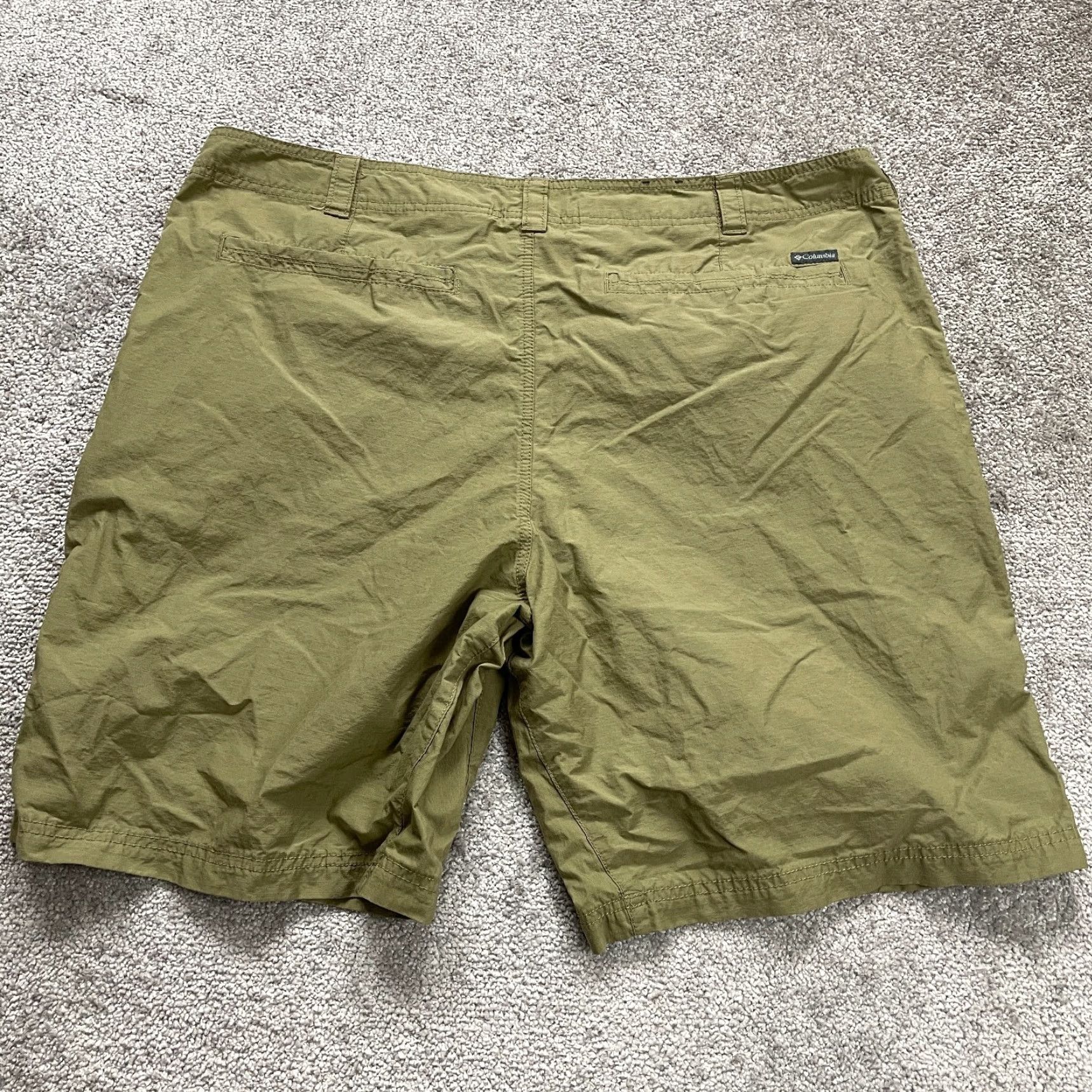 Vintage VINTAGE None Columbia Chino Shorts Mens 42 Regular Green Casual Outdoor Cotton Size US 42 / EU 58 - 2 Thumbnail
